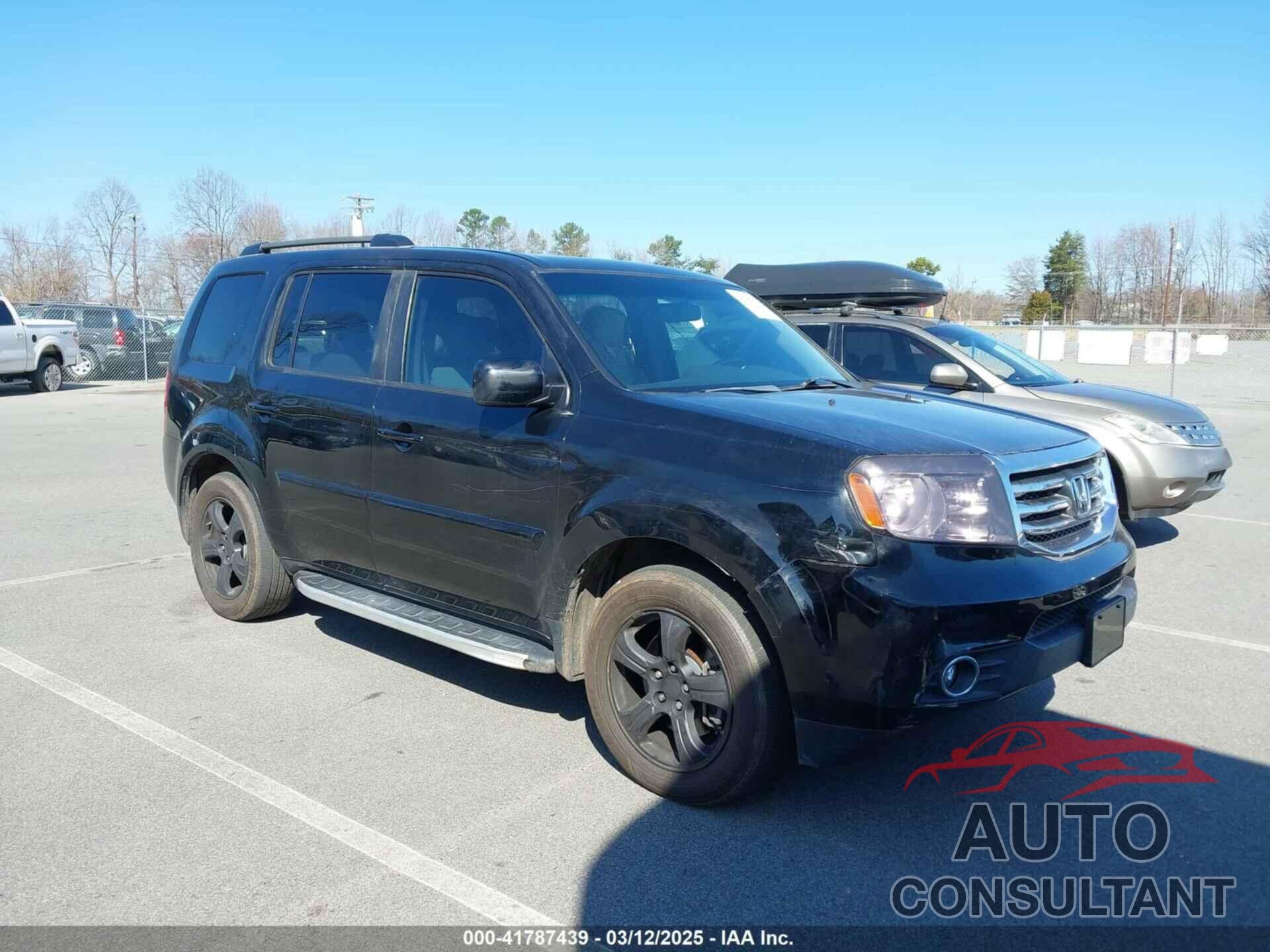 HONDA PILOT 2014 - 5FNYF4H51EB025328