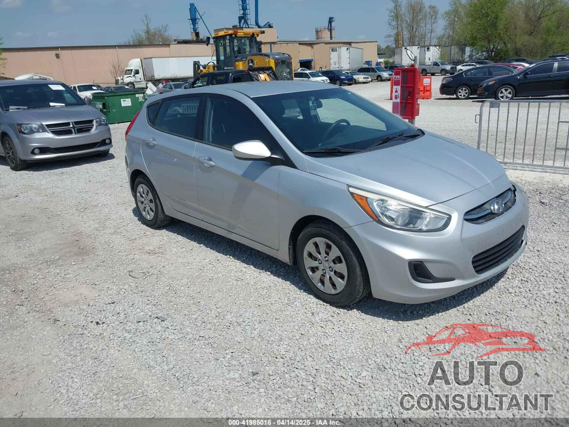 HYUNDAI ACCENT 2016 - KMHCT5AE5GU265720