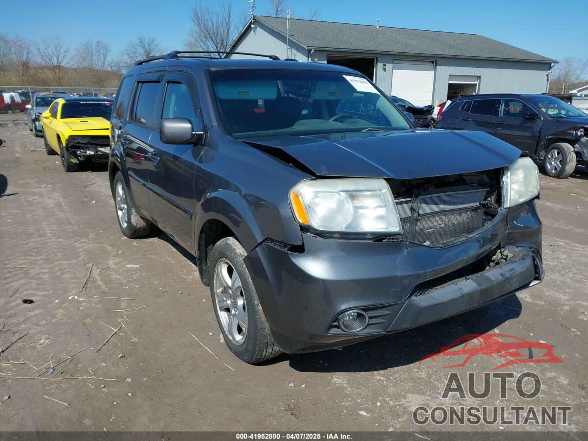 HONDA PILOT 2012 - 5FNYF4H55CB040430