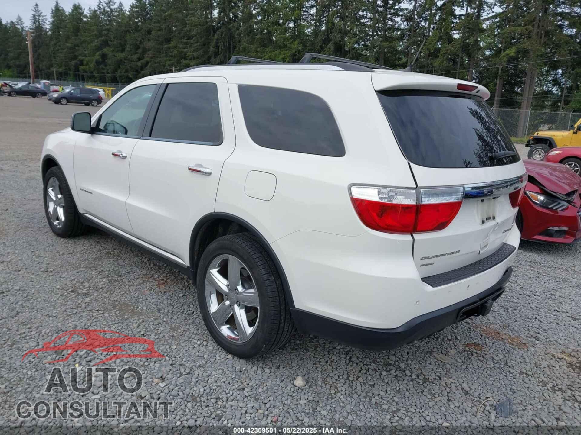 DODGE DURANGO 2012 - 1C4RDJEG8CC336957