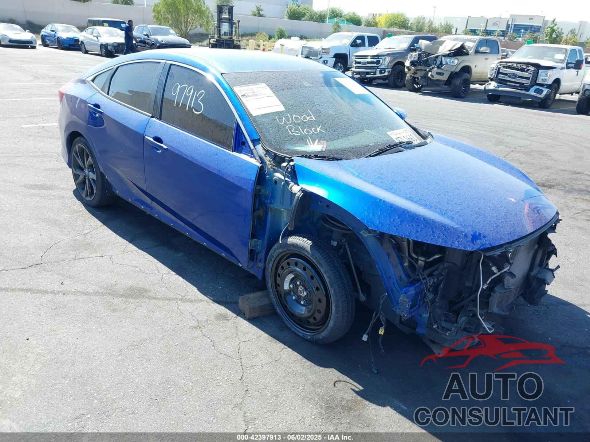 HONDA CIVIC 2019 - 2HGFC2F87KH504099
