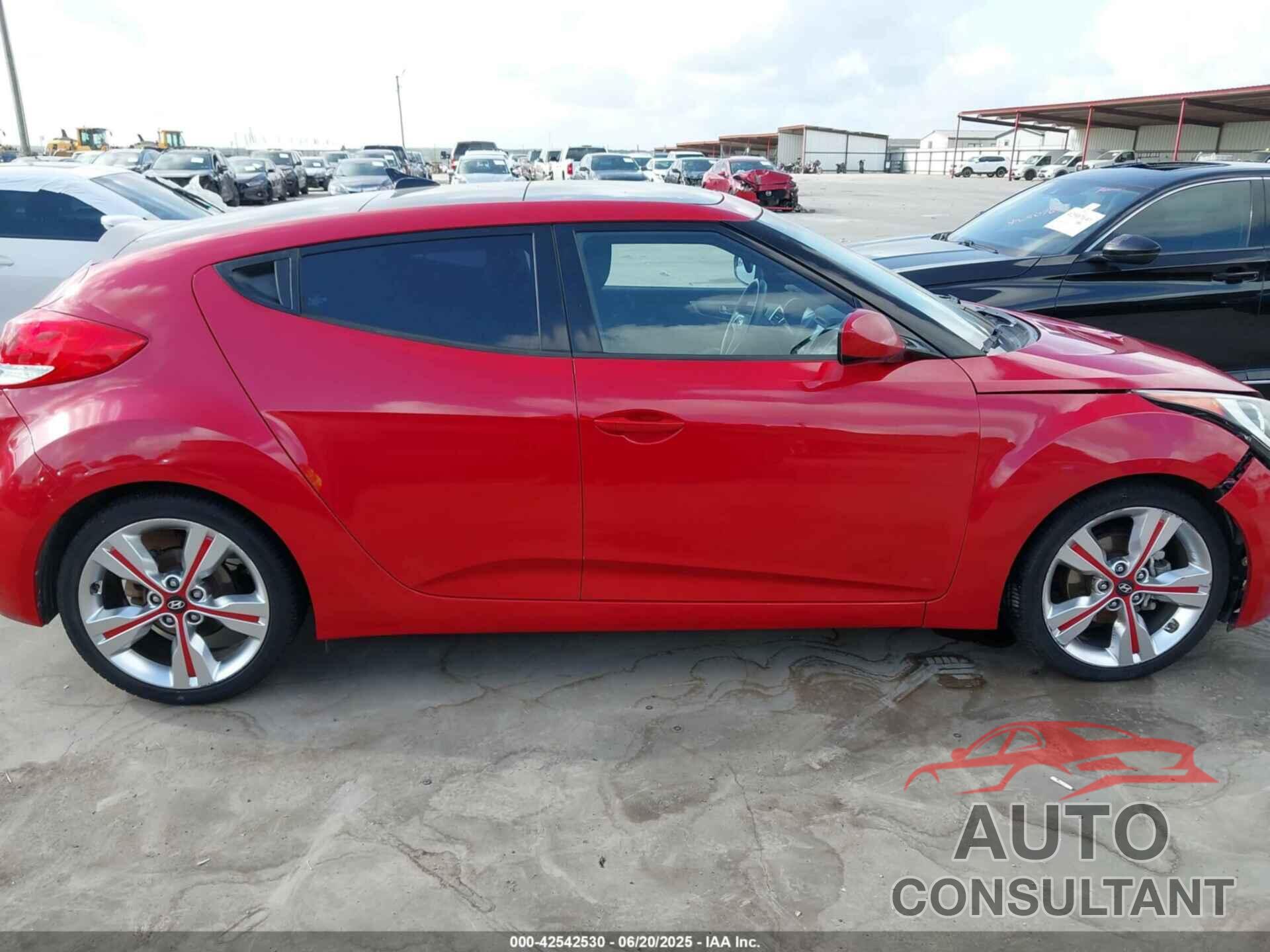 HYUNDAI VELOSTER 2016 - KMHTC6AD2GU257927