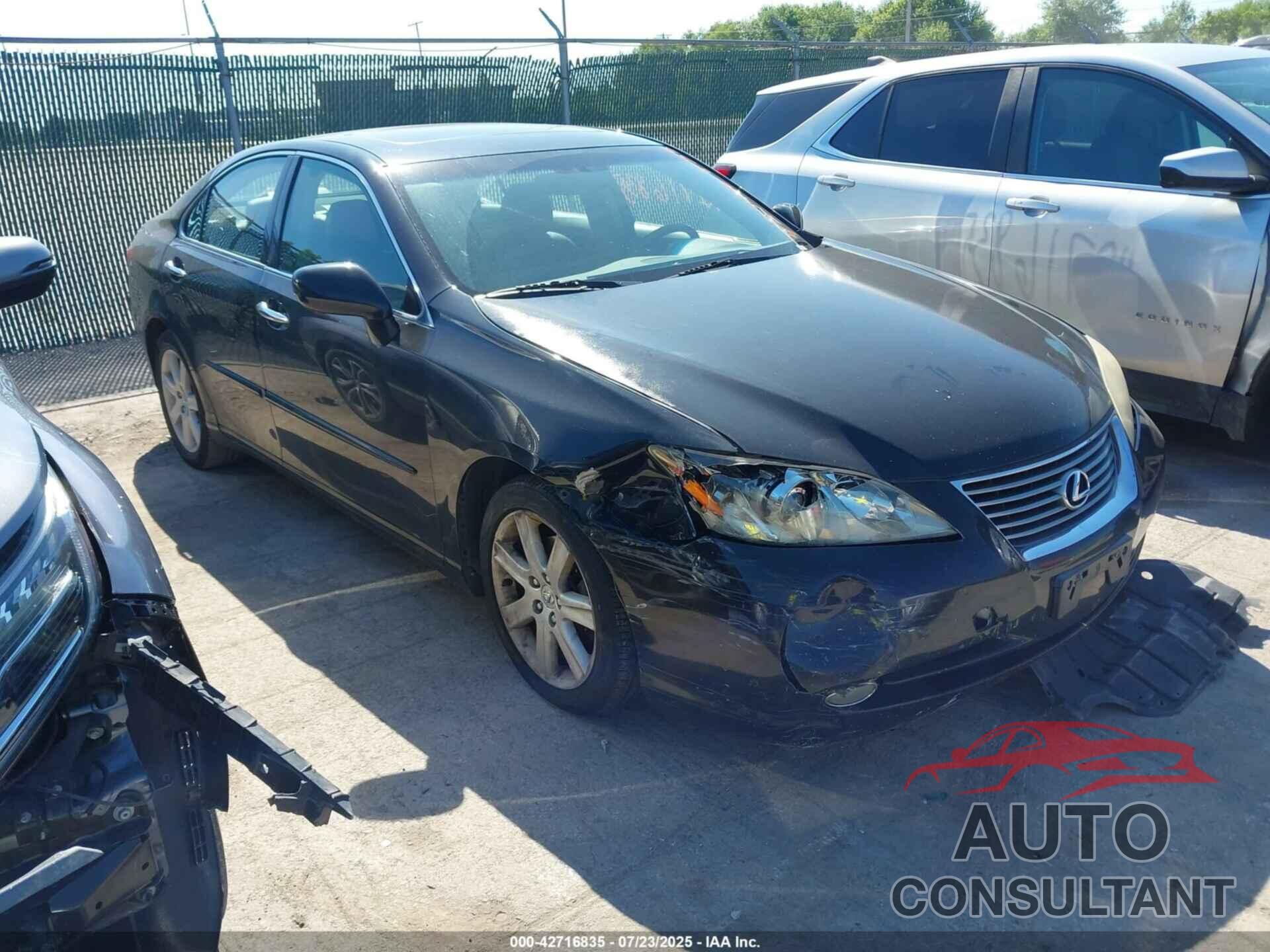 LEXUS ES 350 2009 - JTHBJ46GX92292550