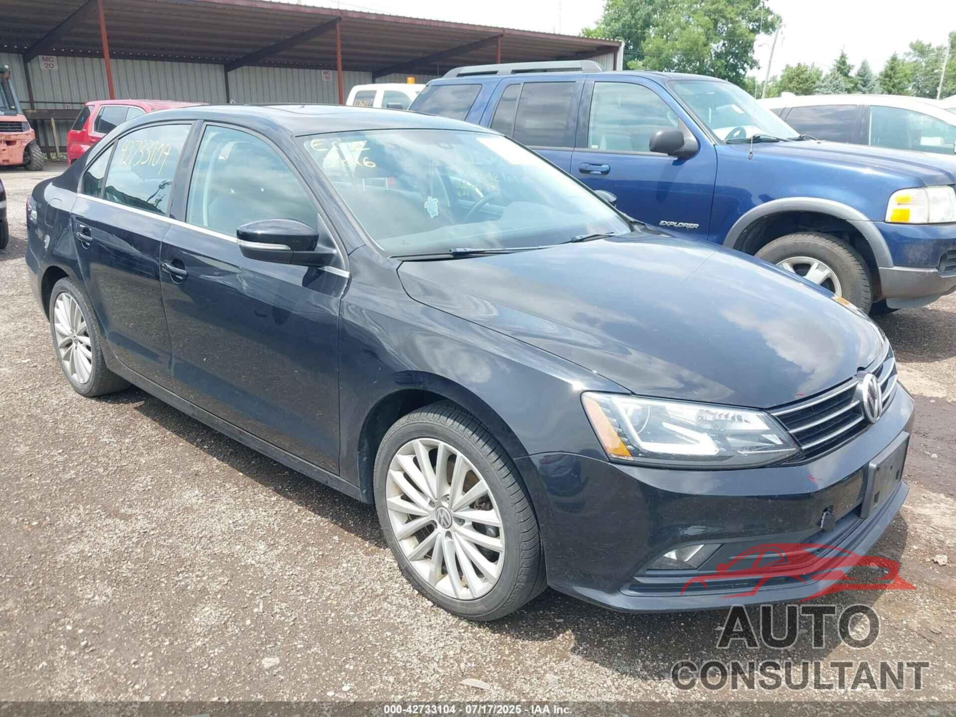 VOLKSWAGEN JETTA 2016 - 3VWL17AJ4GM320503