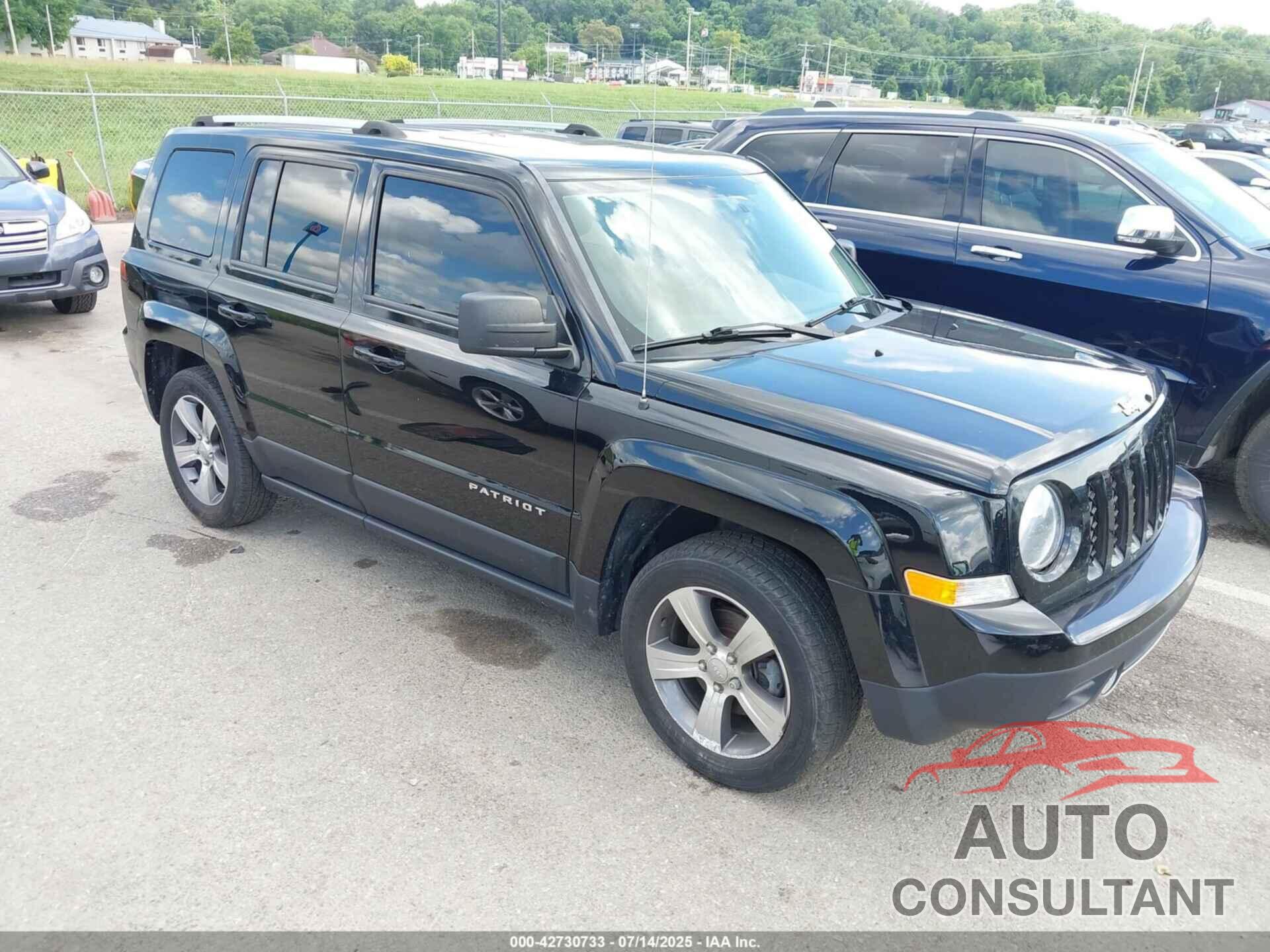 JEEP PATRIOT 2017 - 1C4NJPFA9HD171328