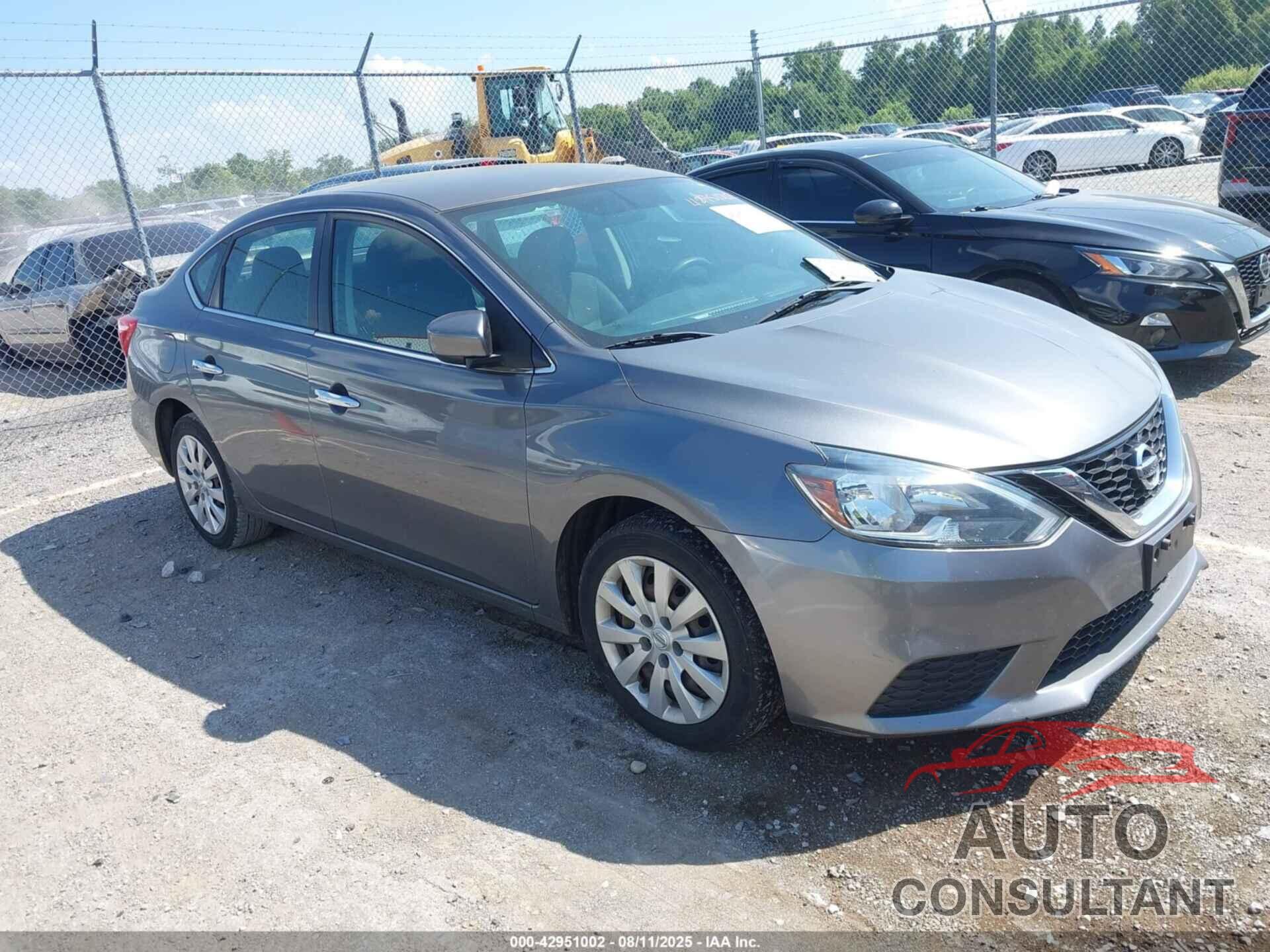 NISSAN SENTRA 2018 - 3N1AB7AP0JY309352
