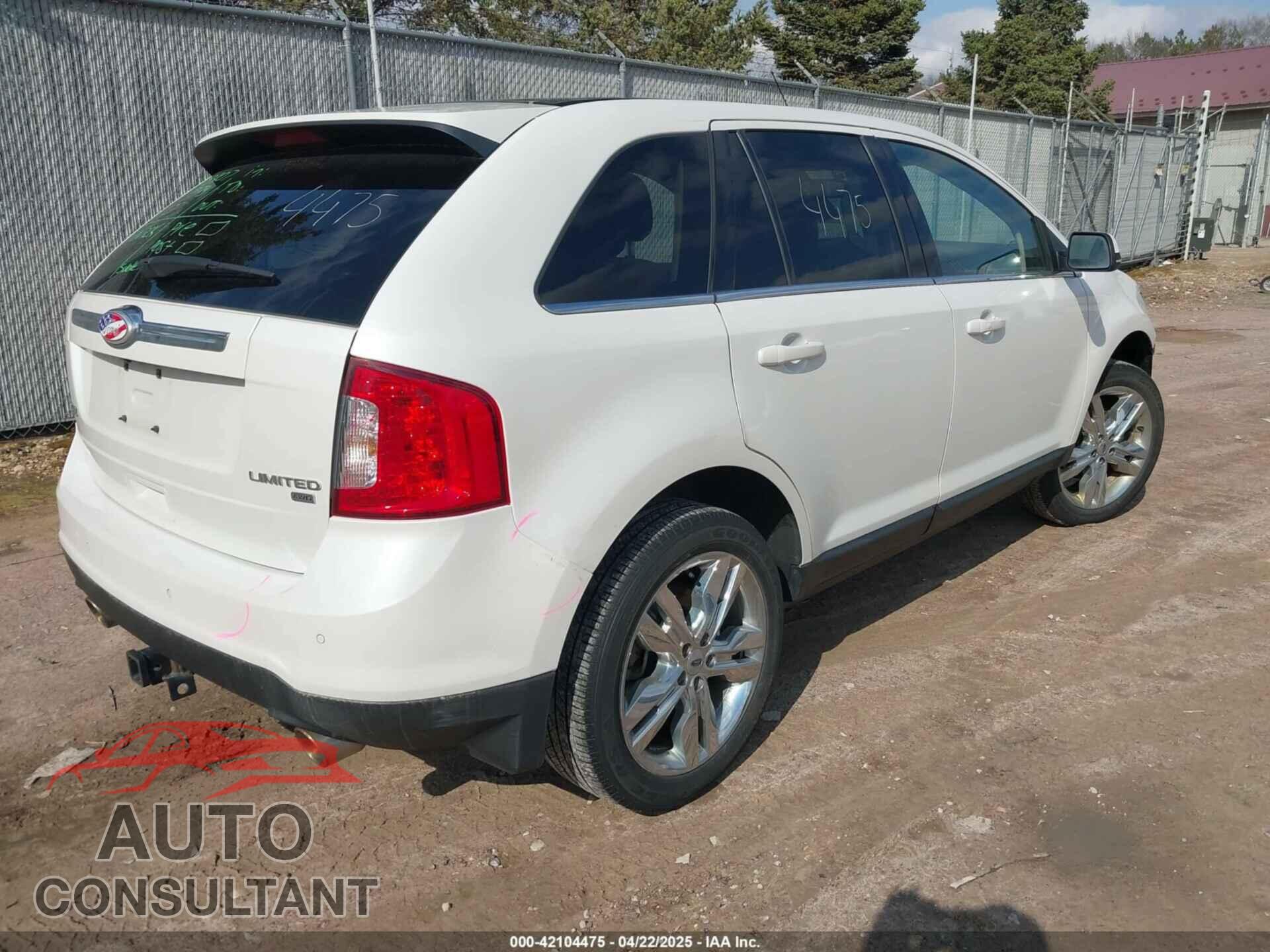 FORD EDGE 2013 - 2FMDK4KC8DBE06537