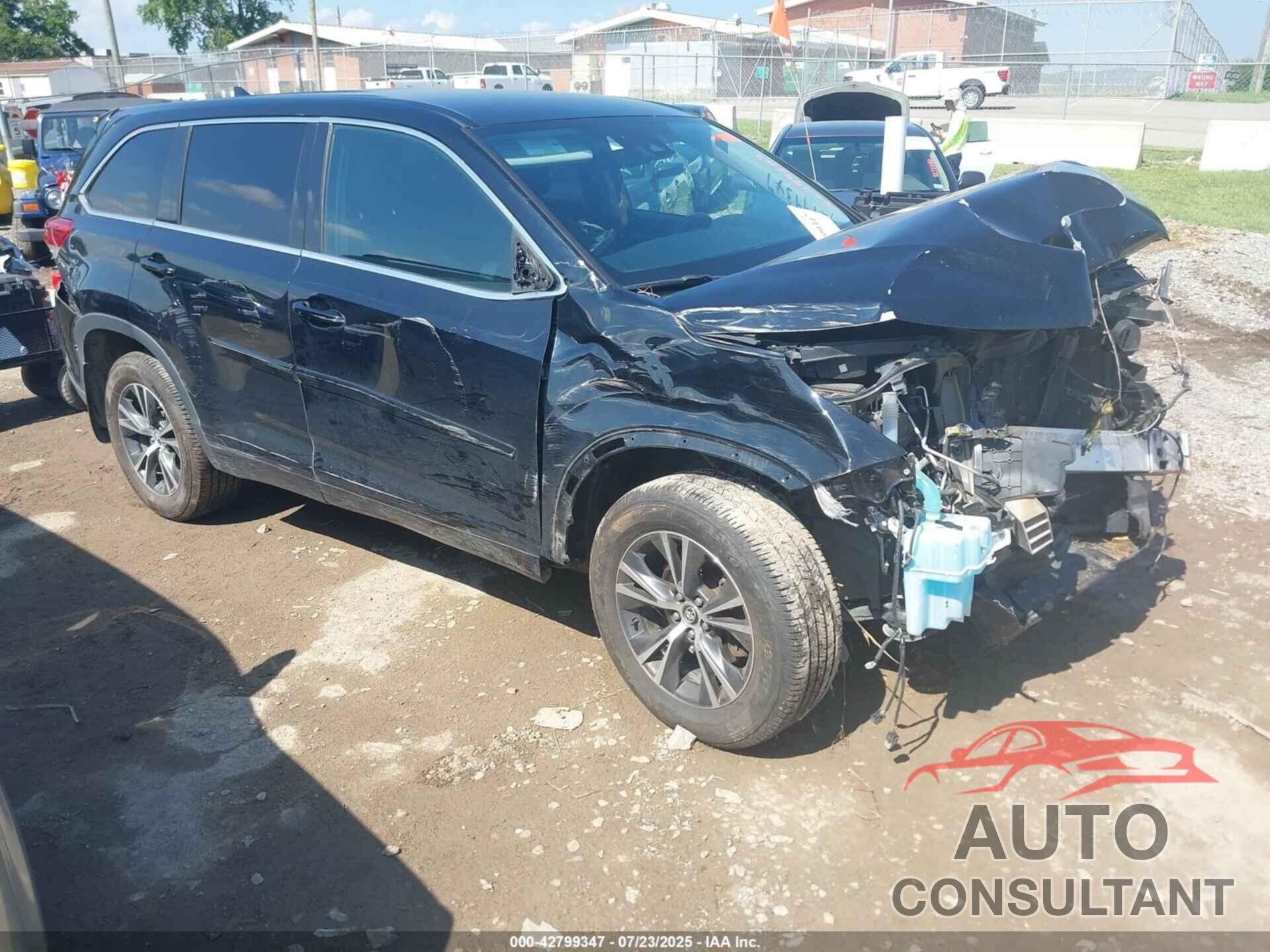 TOYOTA HIGHLANDER 2017 - 5TDBZRFH1HS373637