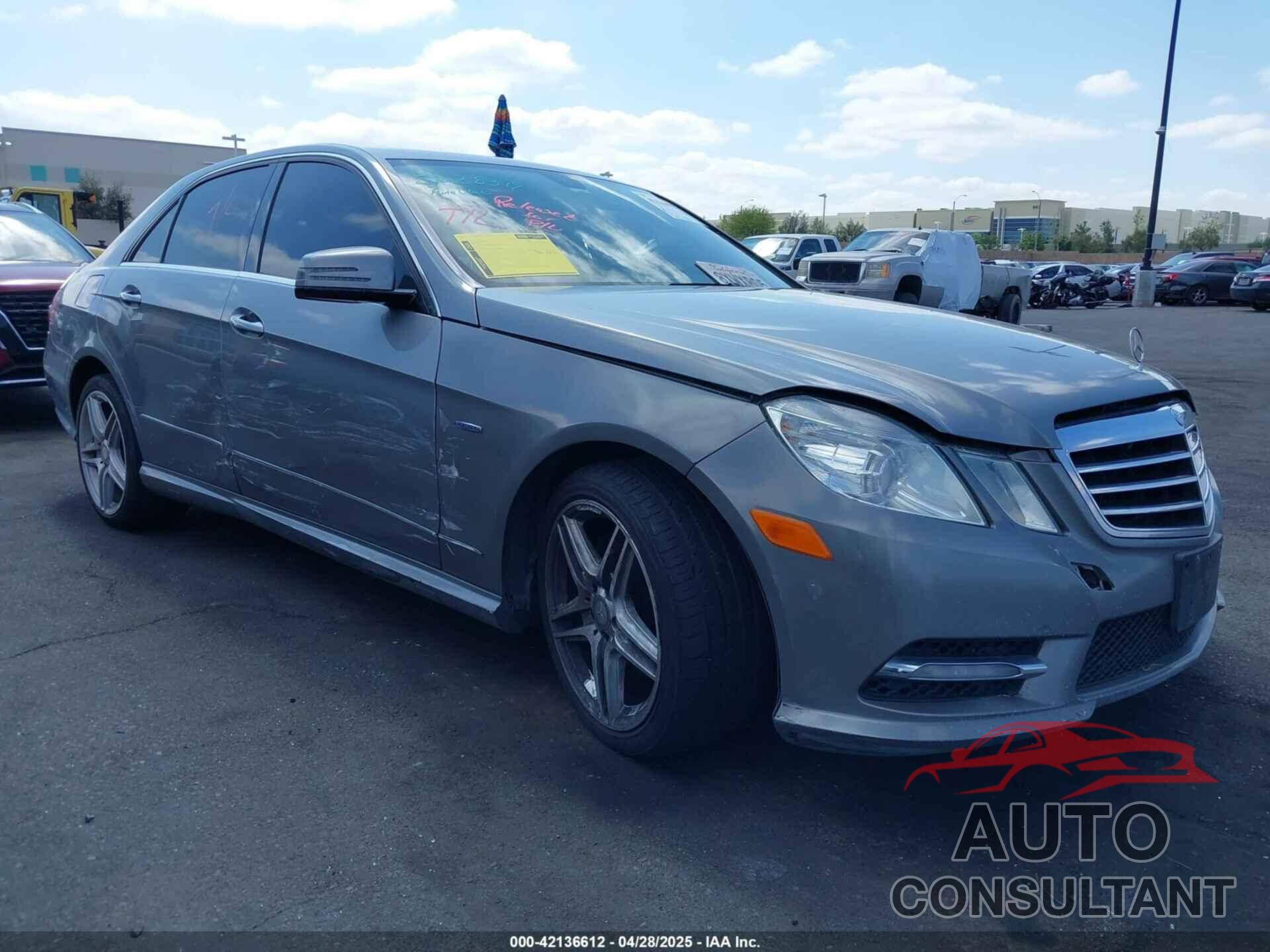 MERCEDES-BENZ E 350 2012 - WDDHF5KB1CA531497