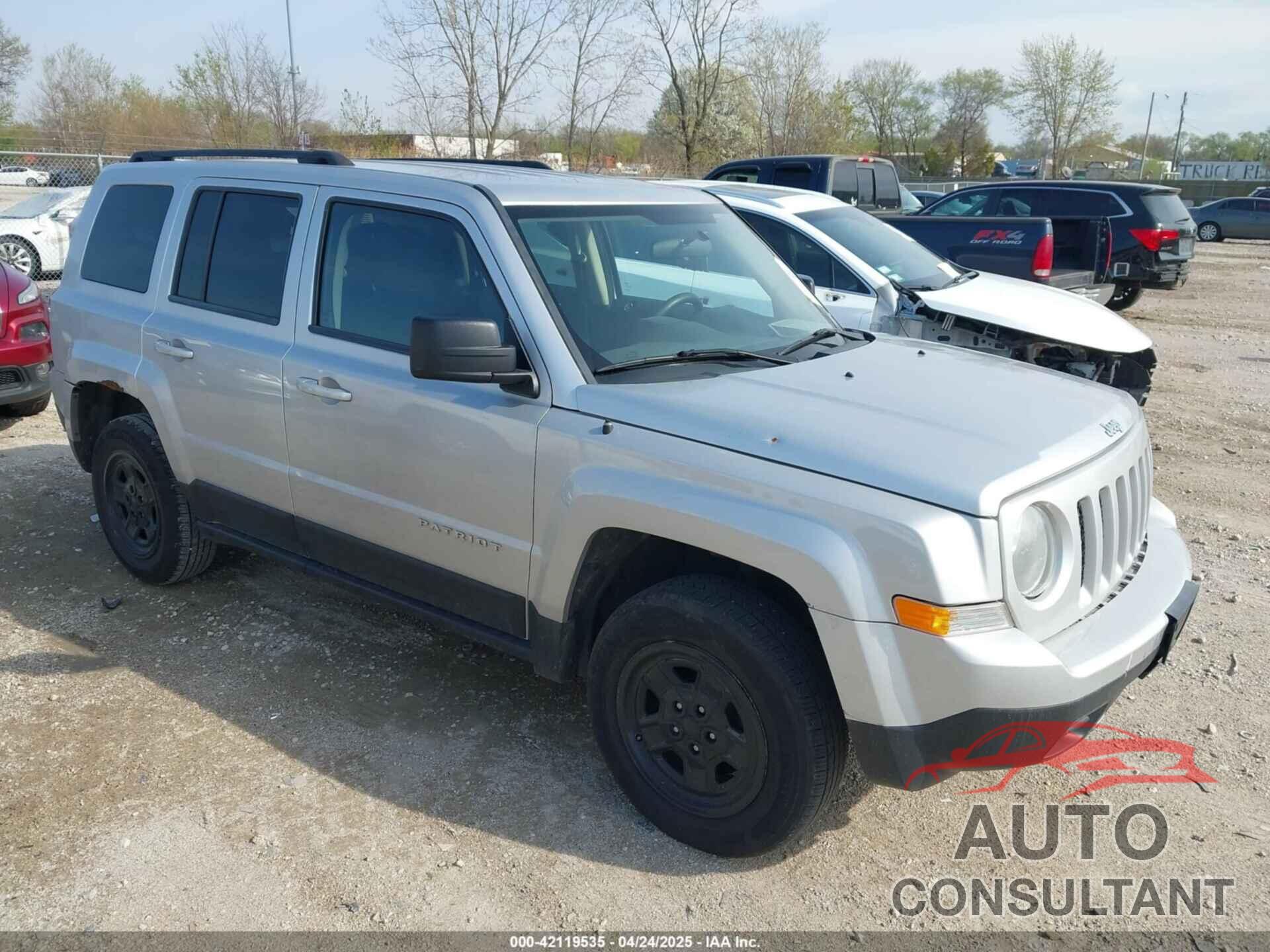 JEEP PATRIOT 2012 - 1C4NJPBA4CD554141