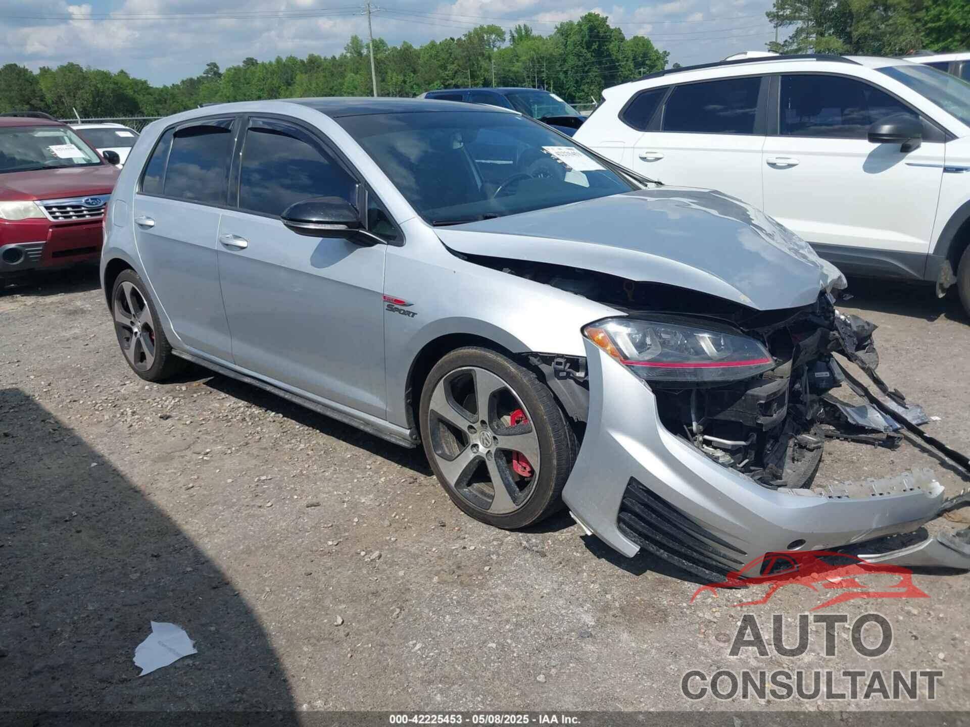 VOLKSWAGEN GOLF GTI 2017 - 3VW547AU3HM054368
