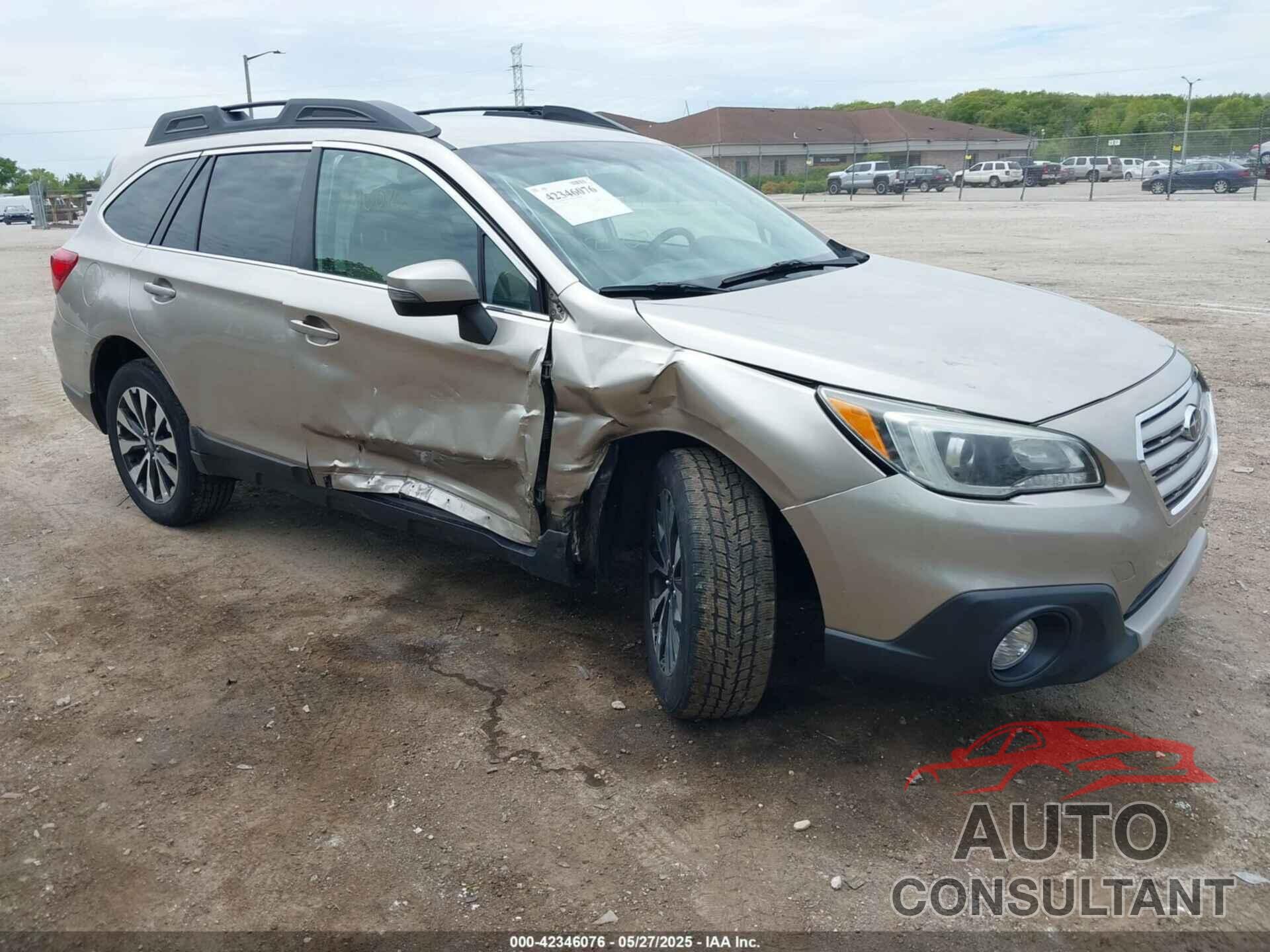 SUBARU OUTBACK 2015 - 4S4BSBJC1F3225490
