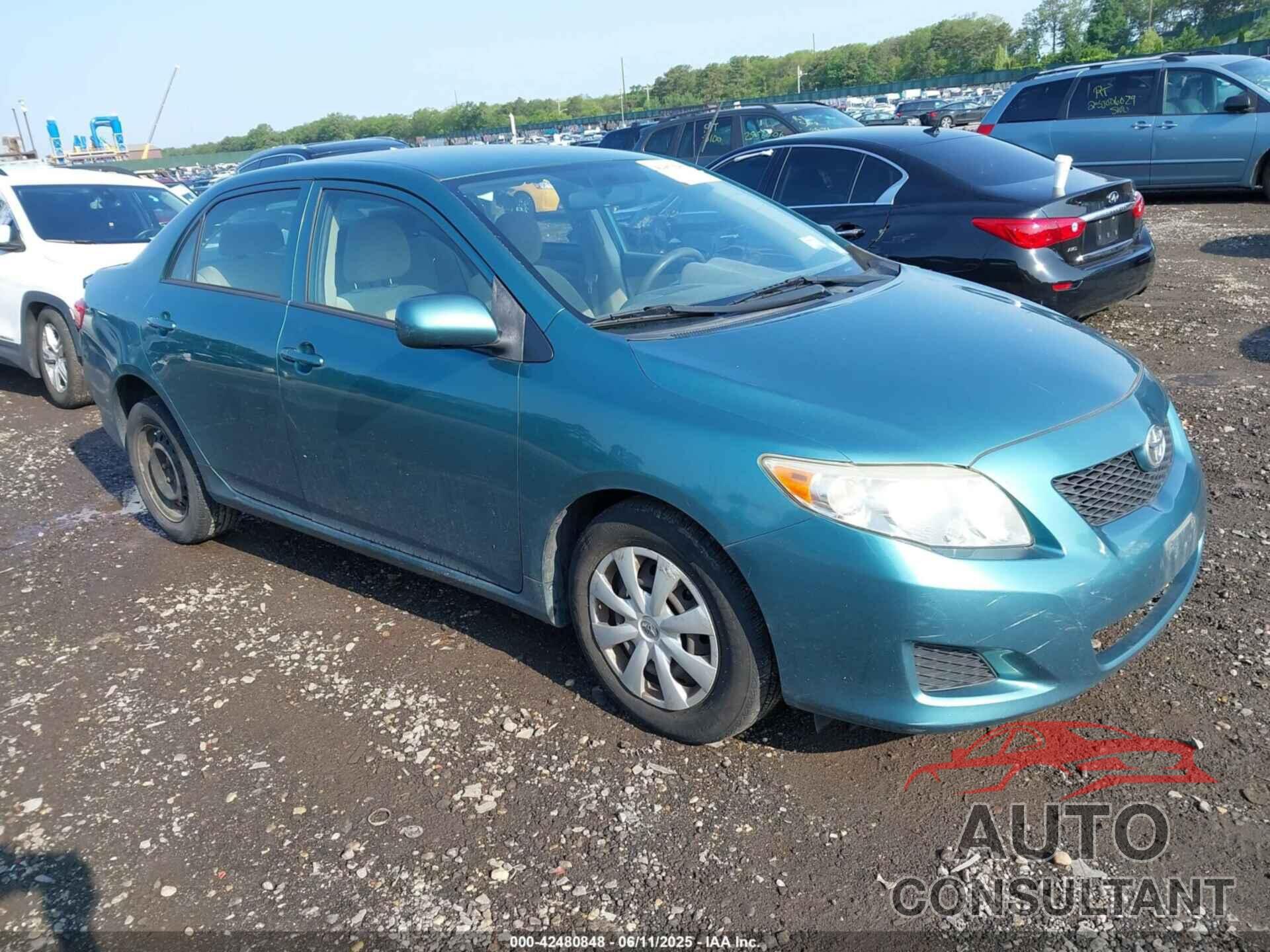 TOYOTA COROLLA 2009 - JTDBL40E29J051848