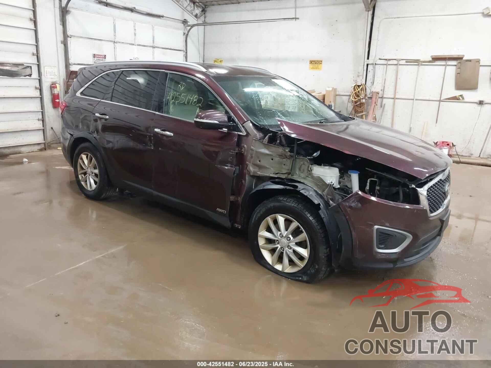KIA SORENTO 2016 - 5XYPGDA30GG067583