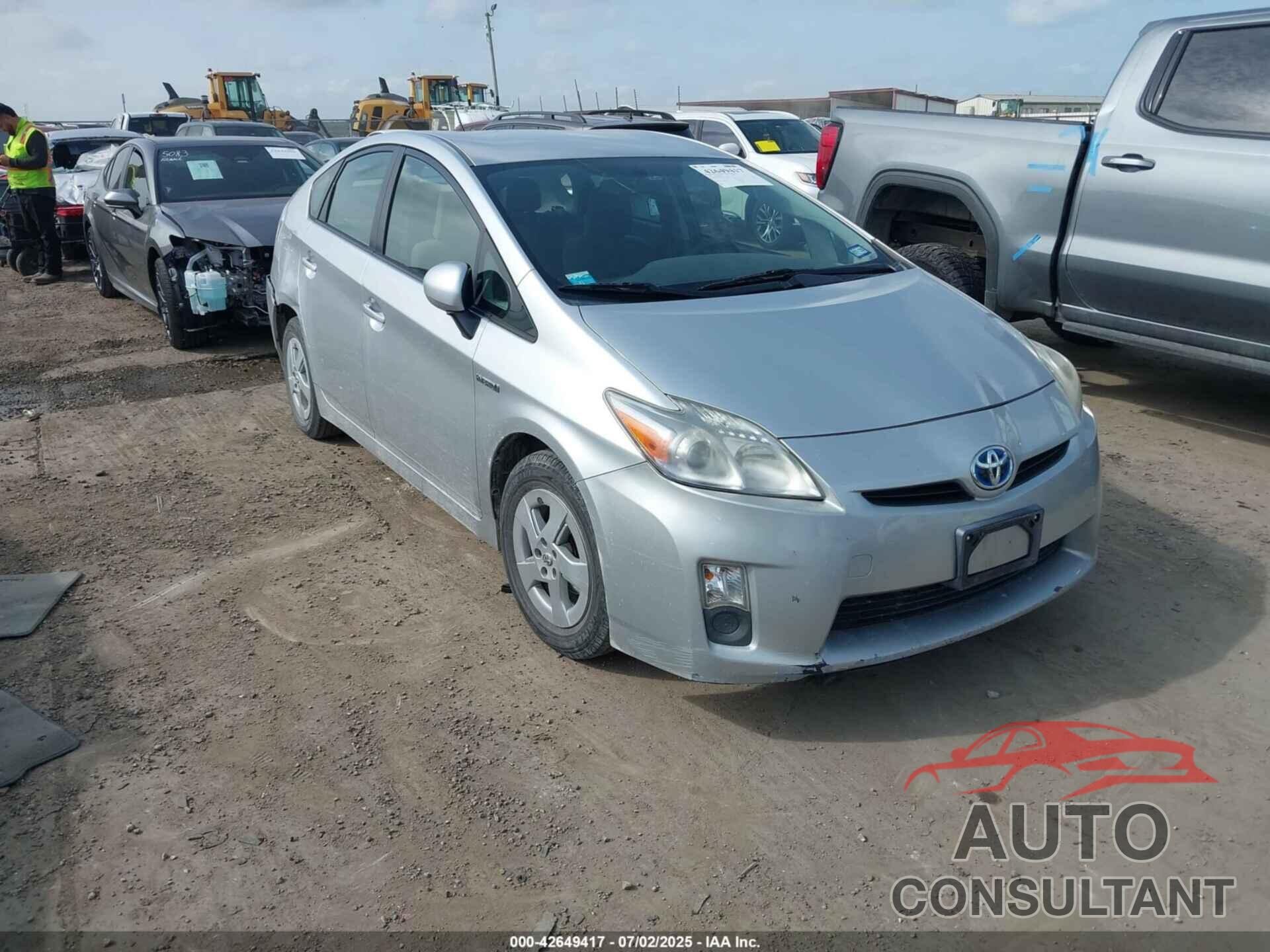 TOYOTA PRIUS 2011 - JTDKN3DU3B5315132