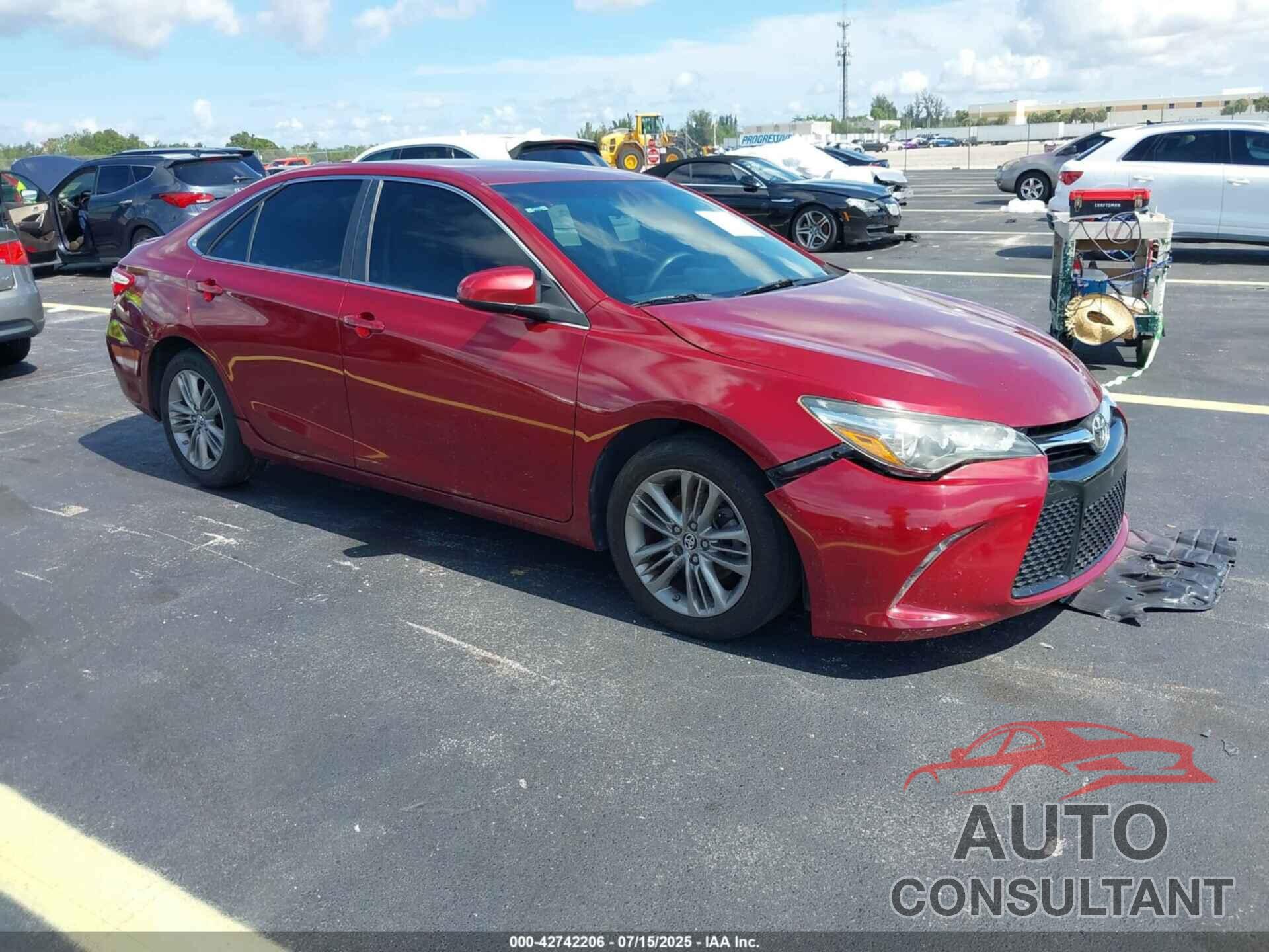 TOYOTA CAMRY 2016 - 4T1BF1FK8GU599671