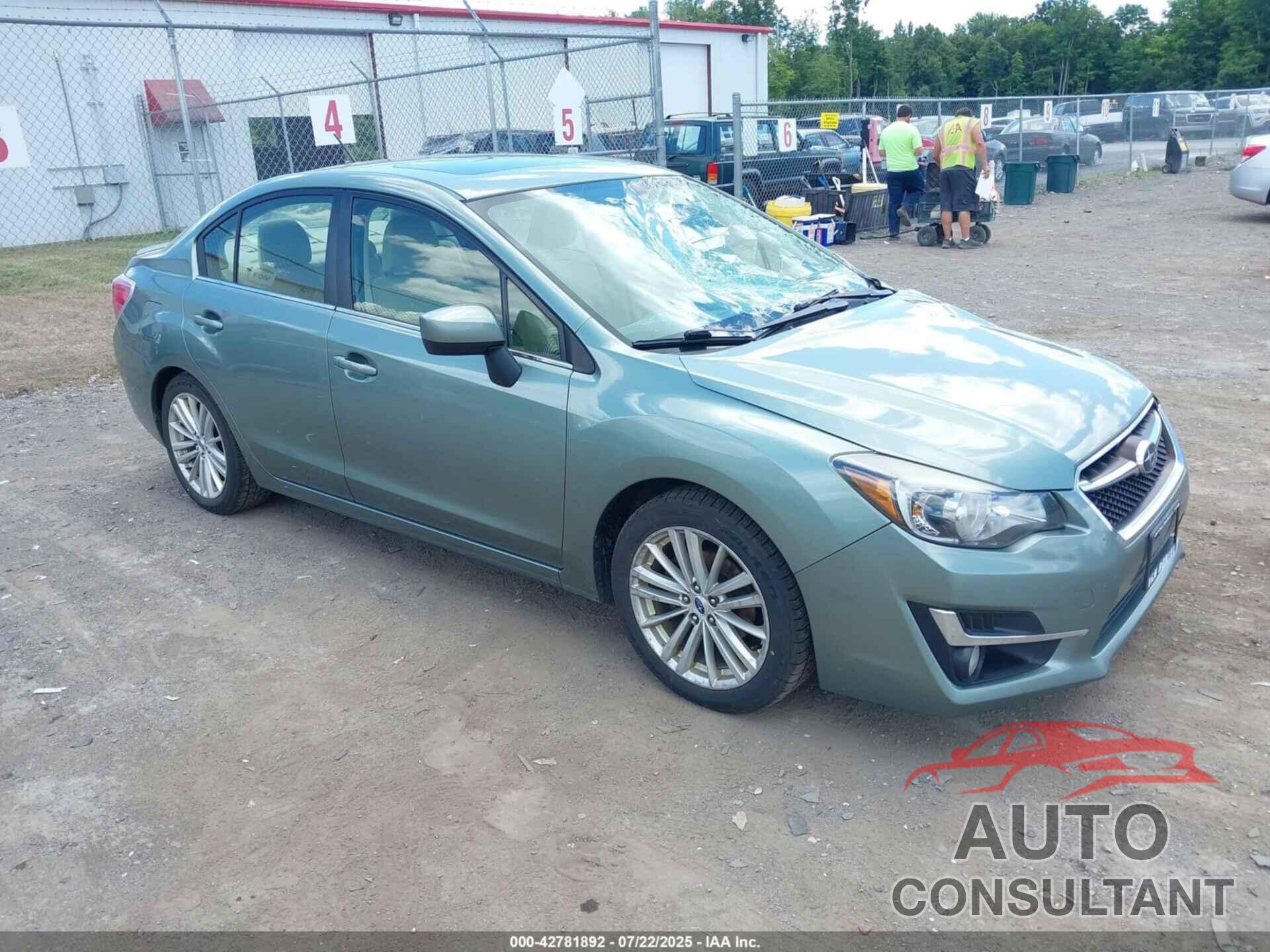 SUBARU IMPREZA 2015 - JF1GJAK66FH017985