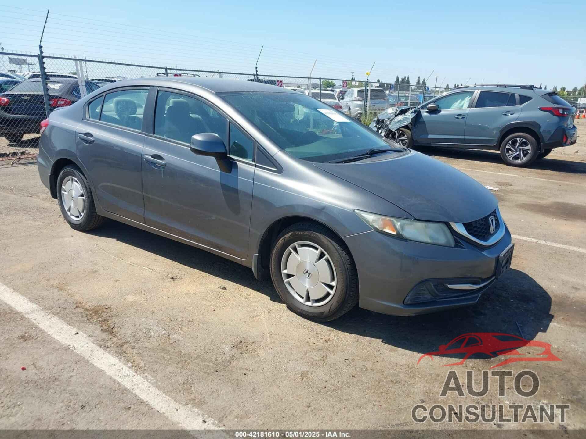 HONDA CIVIC 2013 - 2HGFB2F63DH527741