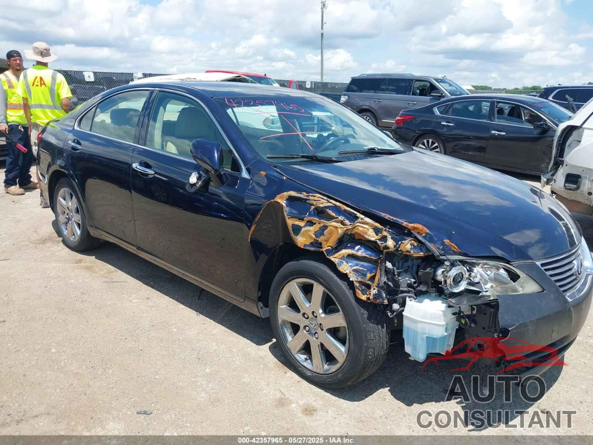 LEXUS ES 350 2009 - JTHBJ46G392288615
