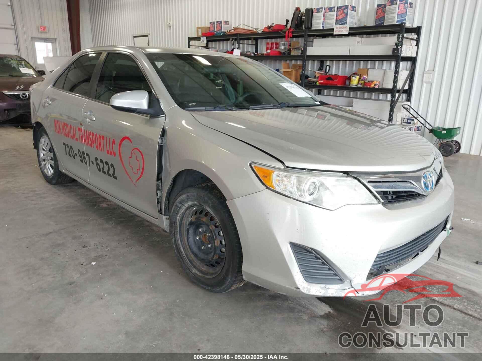 TOYOTA CAMRY HYBRID 2013 - 4T1BD1FK8DU064728