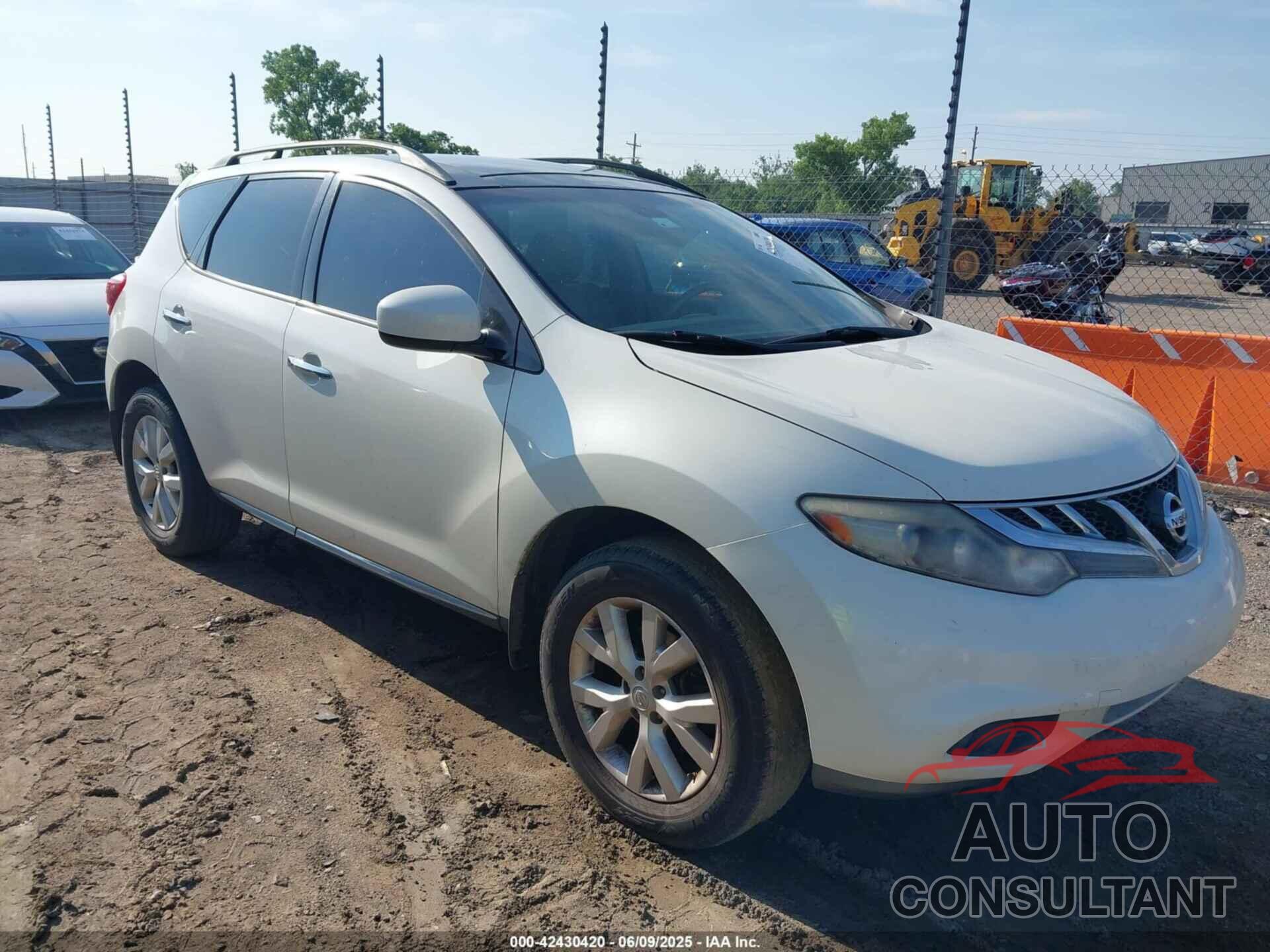 NISSAN MURANO 2014 - JN8AZ1MU1EW400509