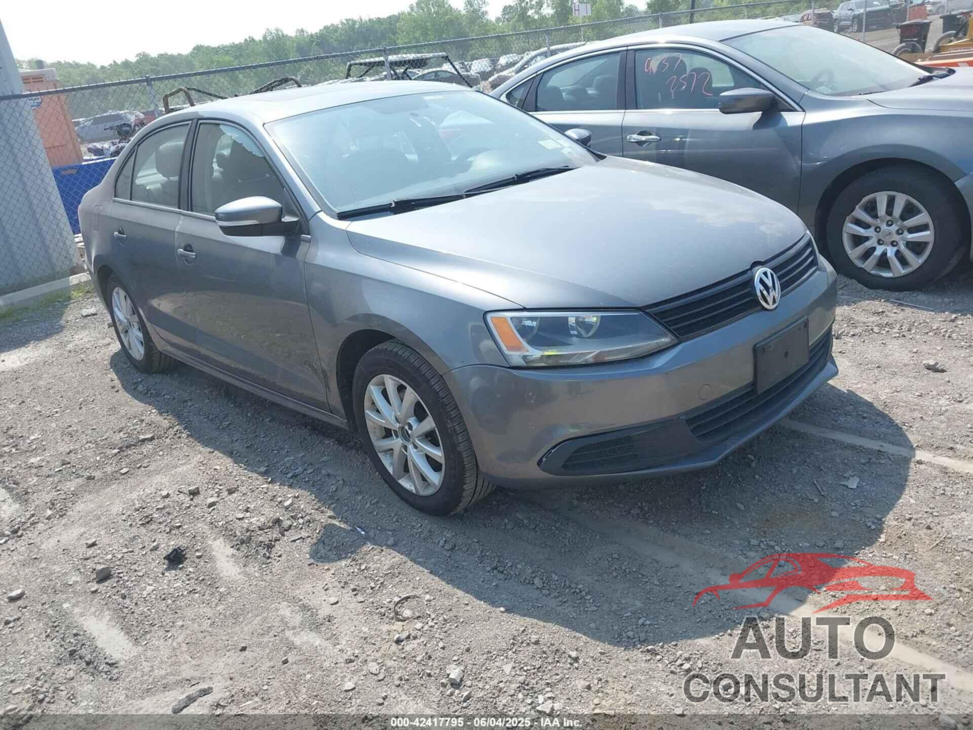 VOLKSWAGEN JETTA 2012 - 3VWDP7AJ3CM309148