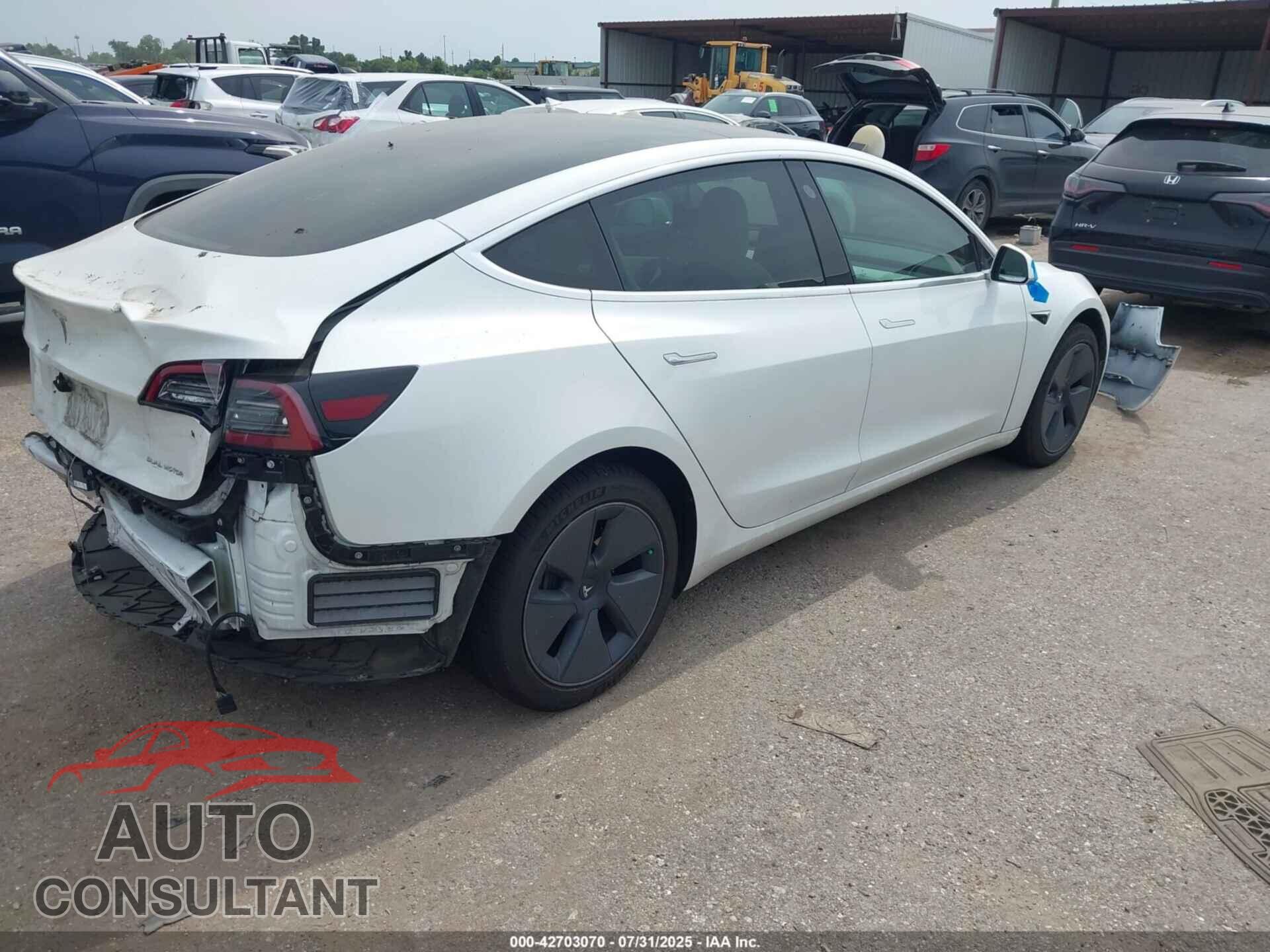 TESLA MODEL 3 2018 - 5YJ3E1EB3JF134728