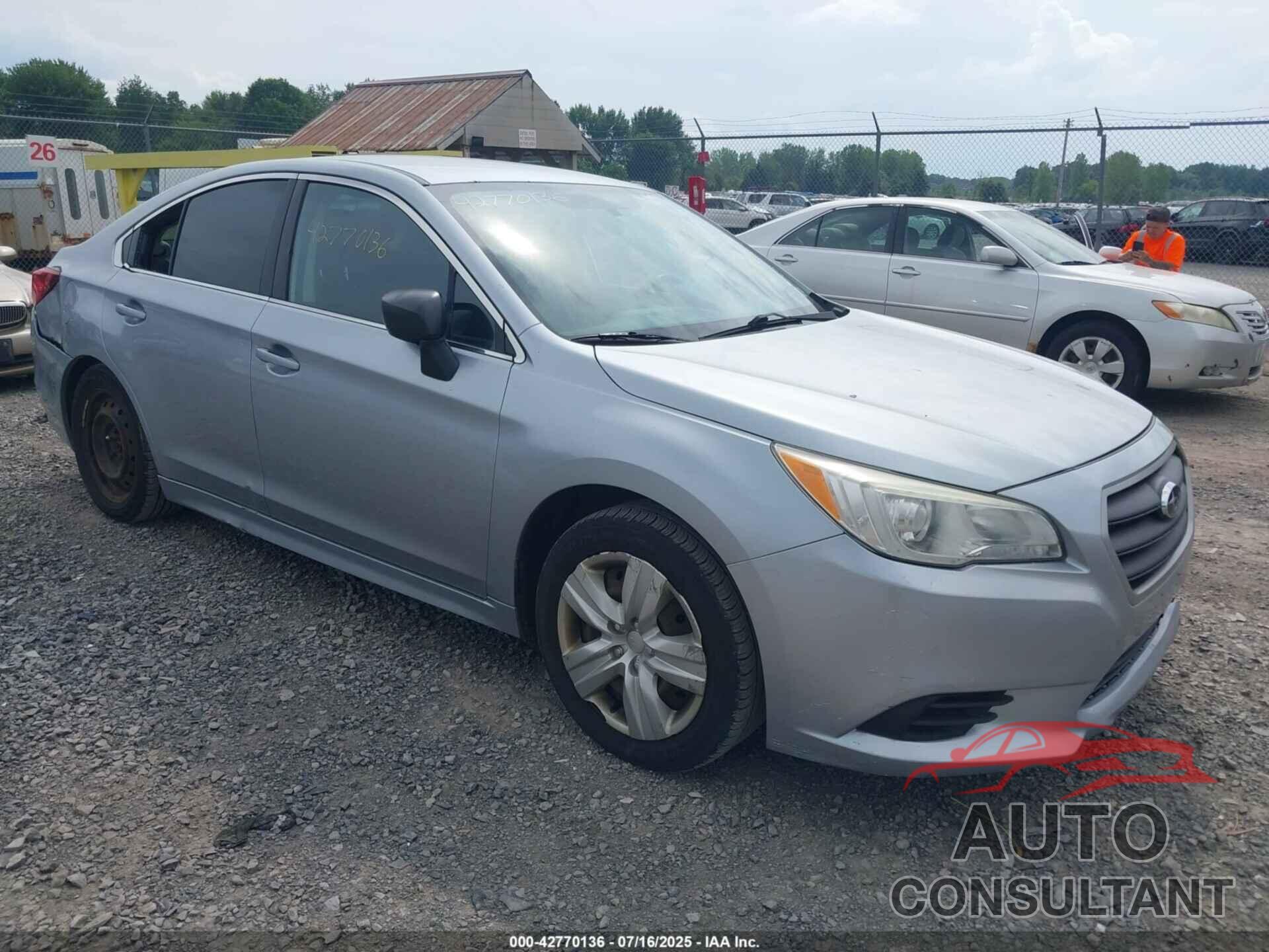 SUBARU LEGACY 2015 - 4S3BNBA68F3043940