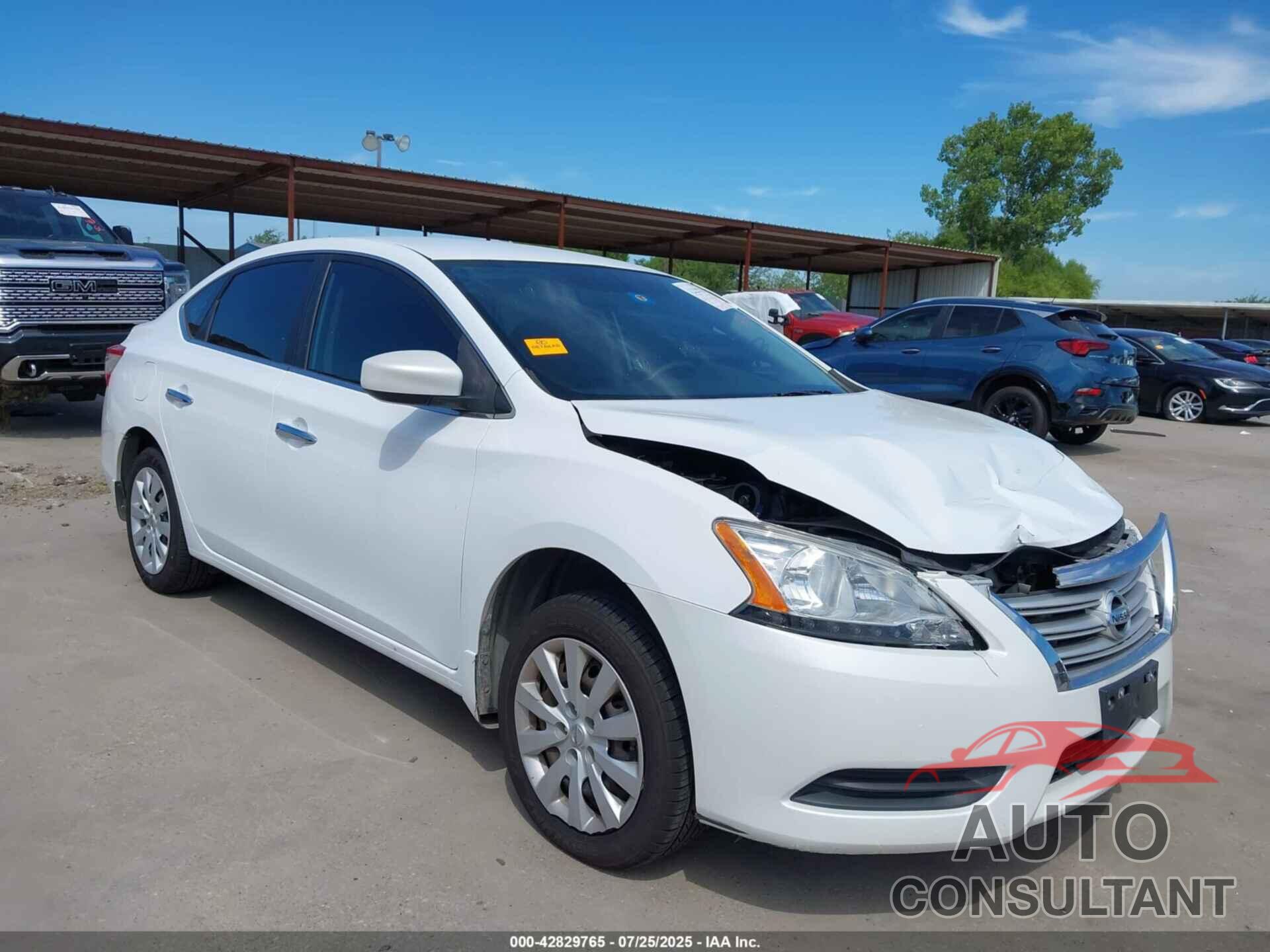NISSAN SENTRA 2014 - 3N1AB7AP8EY331413