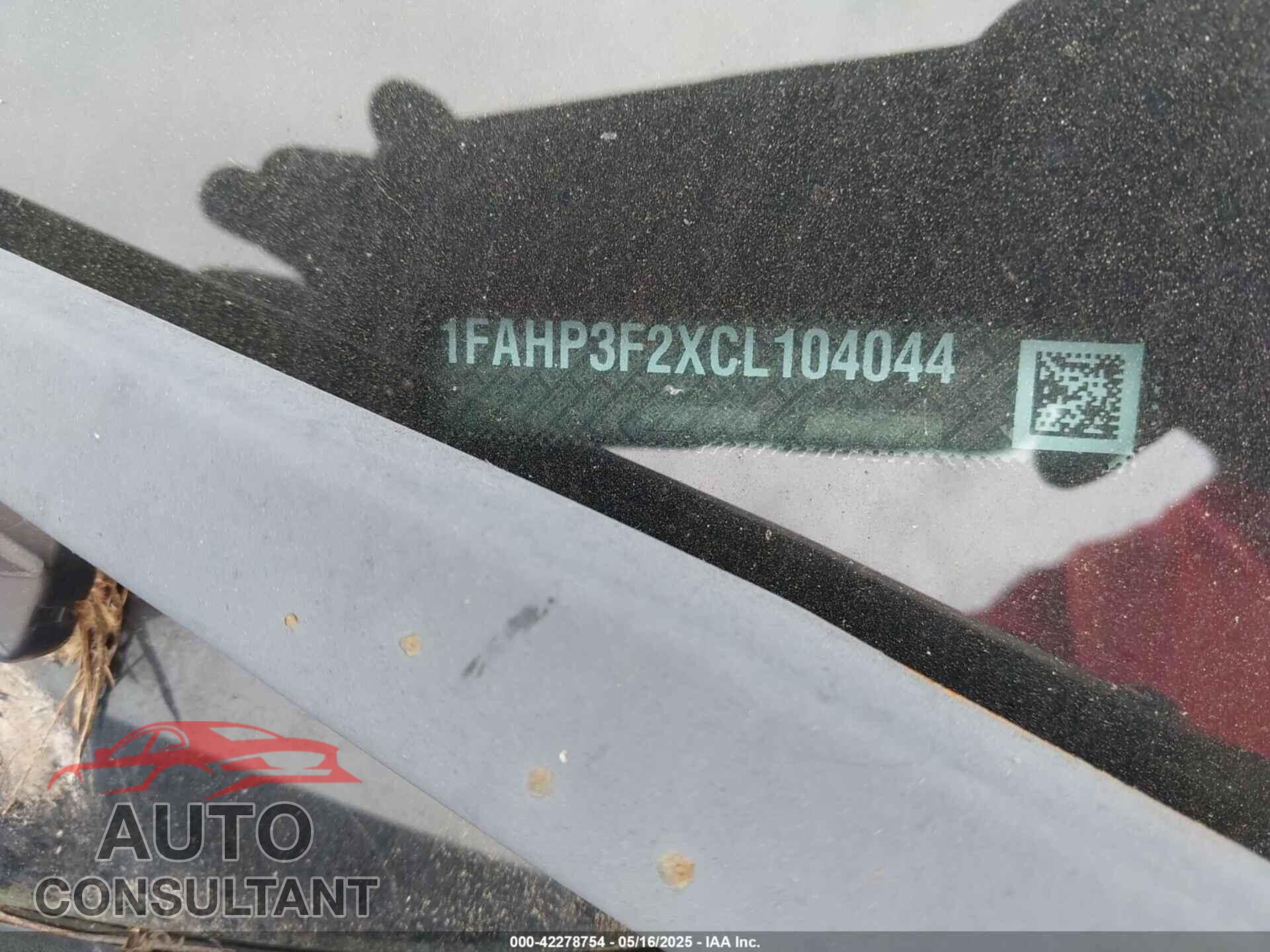 FORD FOCUS 2012 - 1FAHP3F2XCL104044
