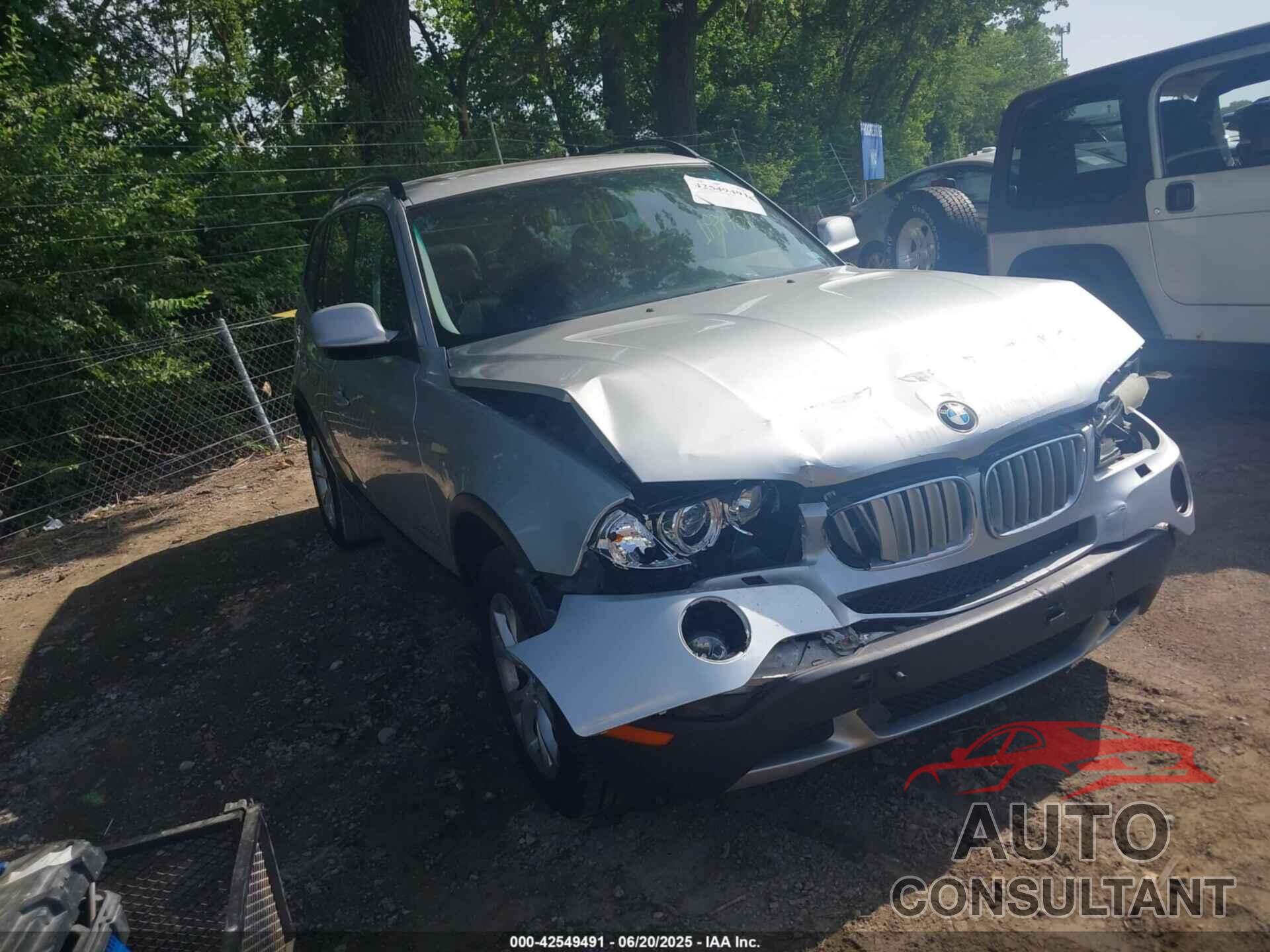 BMW X3 2010 - WBXPC9C45AWJ37851