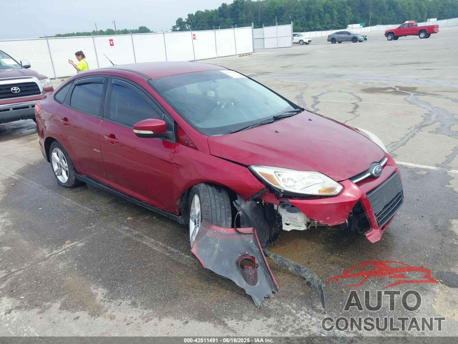 FORD FOCUS 2013 - 1FADP3F26DL306525