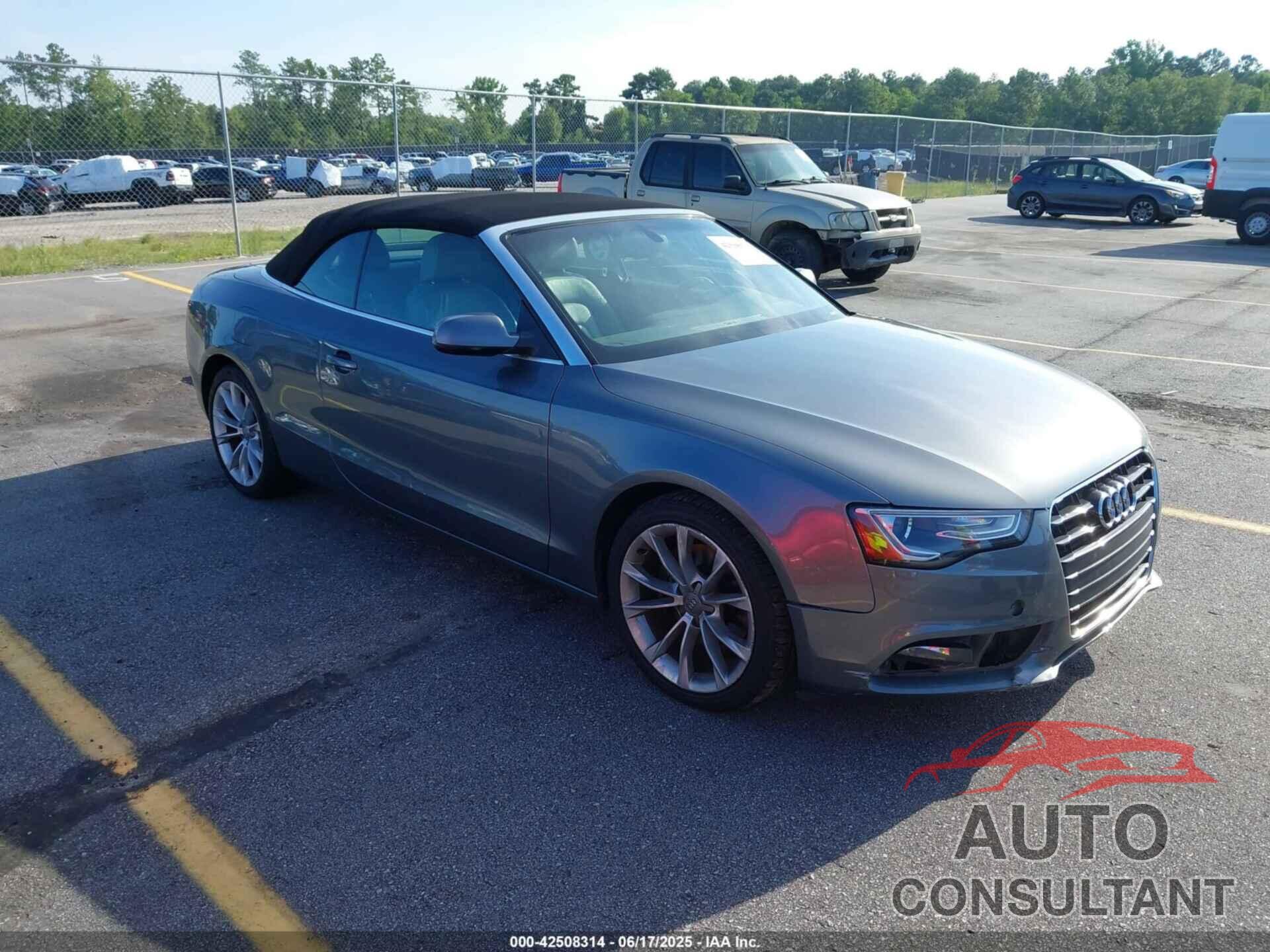 AUDI A5 2013 - WAULFAFH5DN009944