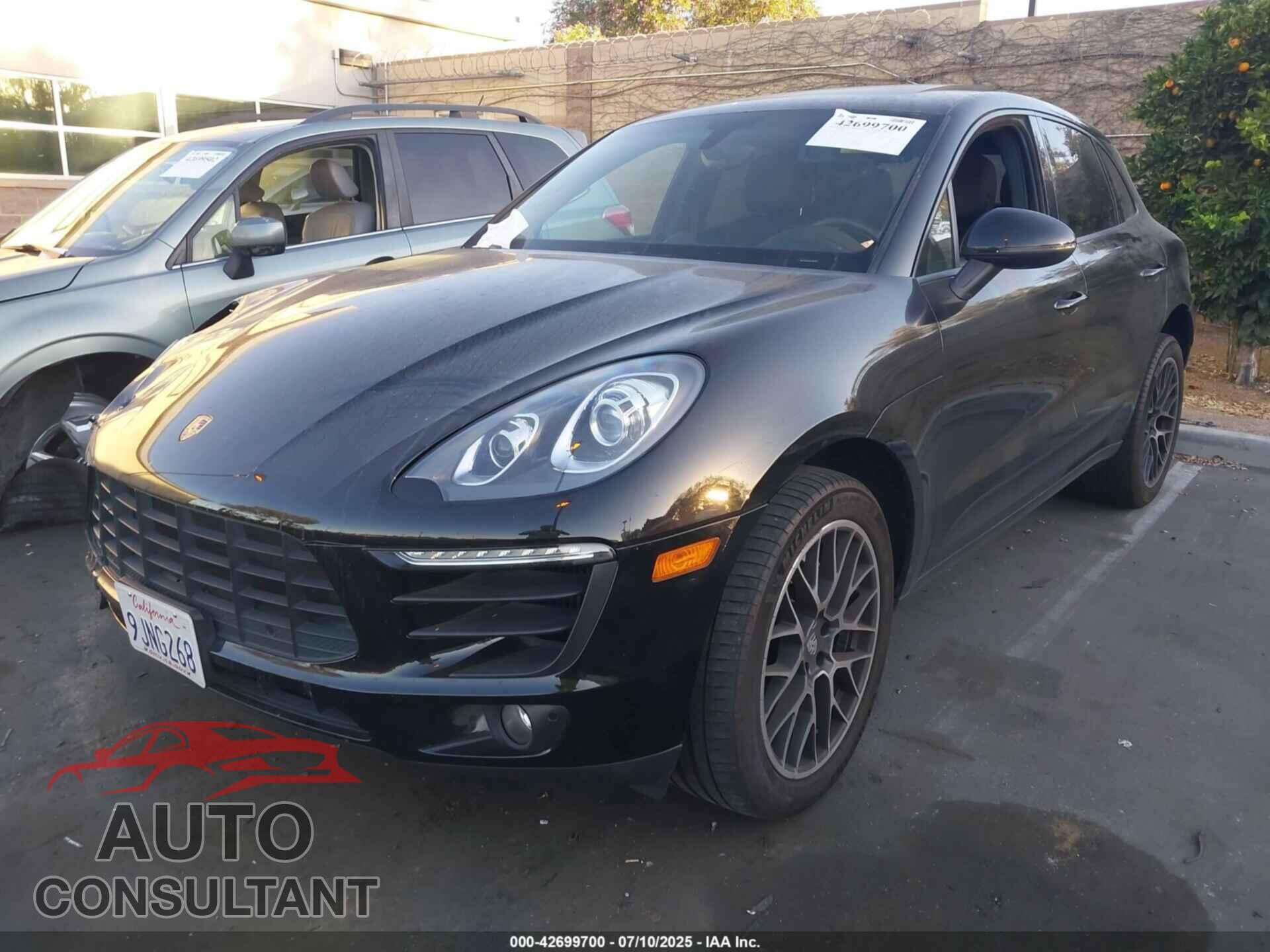 PORSCHE MACAN 2015 - WP1AB2A57FLB57731
