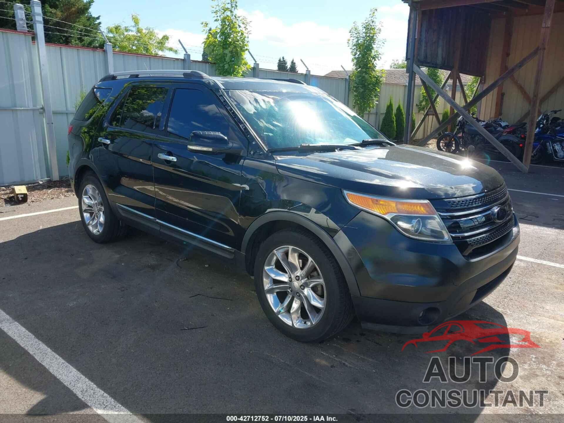 FORD EXPLORER 2012 - 1FMHK7D88CGB02207