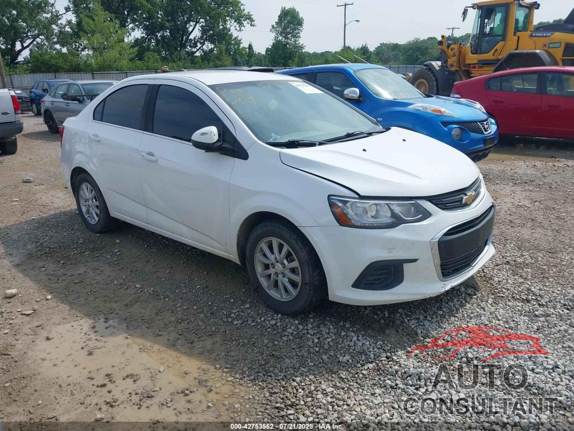 CHEVROLET SONIC 2019 - 1G1JD5SB1K4124948