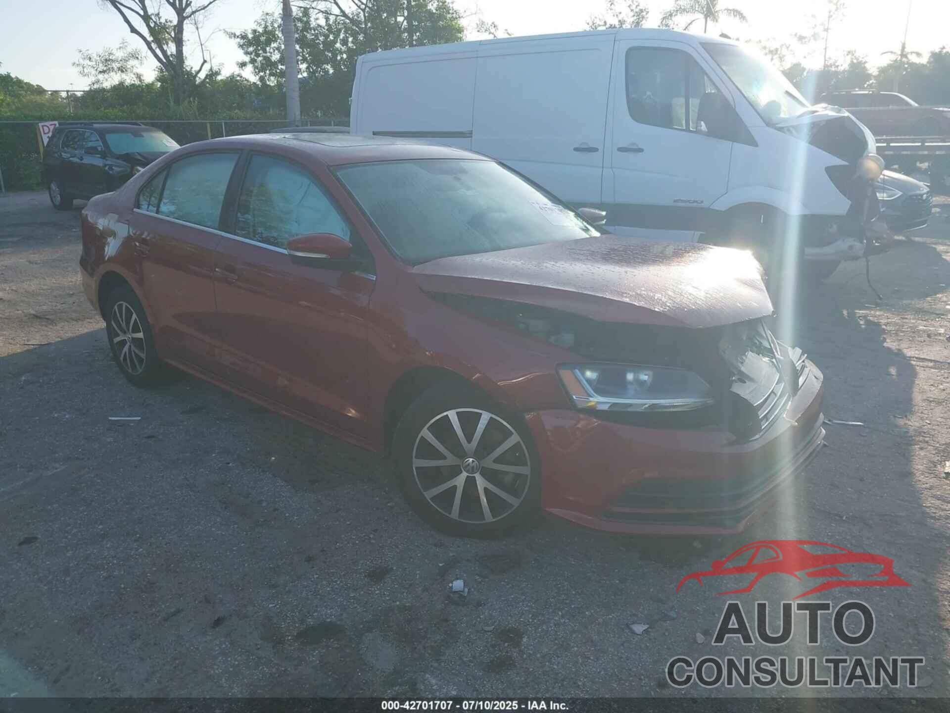 VOLKSWAGEN JETTA 2017 - 3VWDB7AJ6HM376719