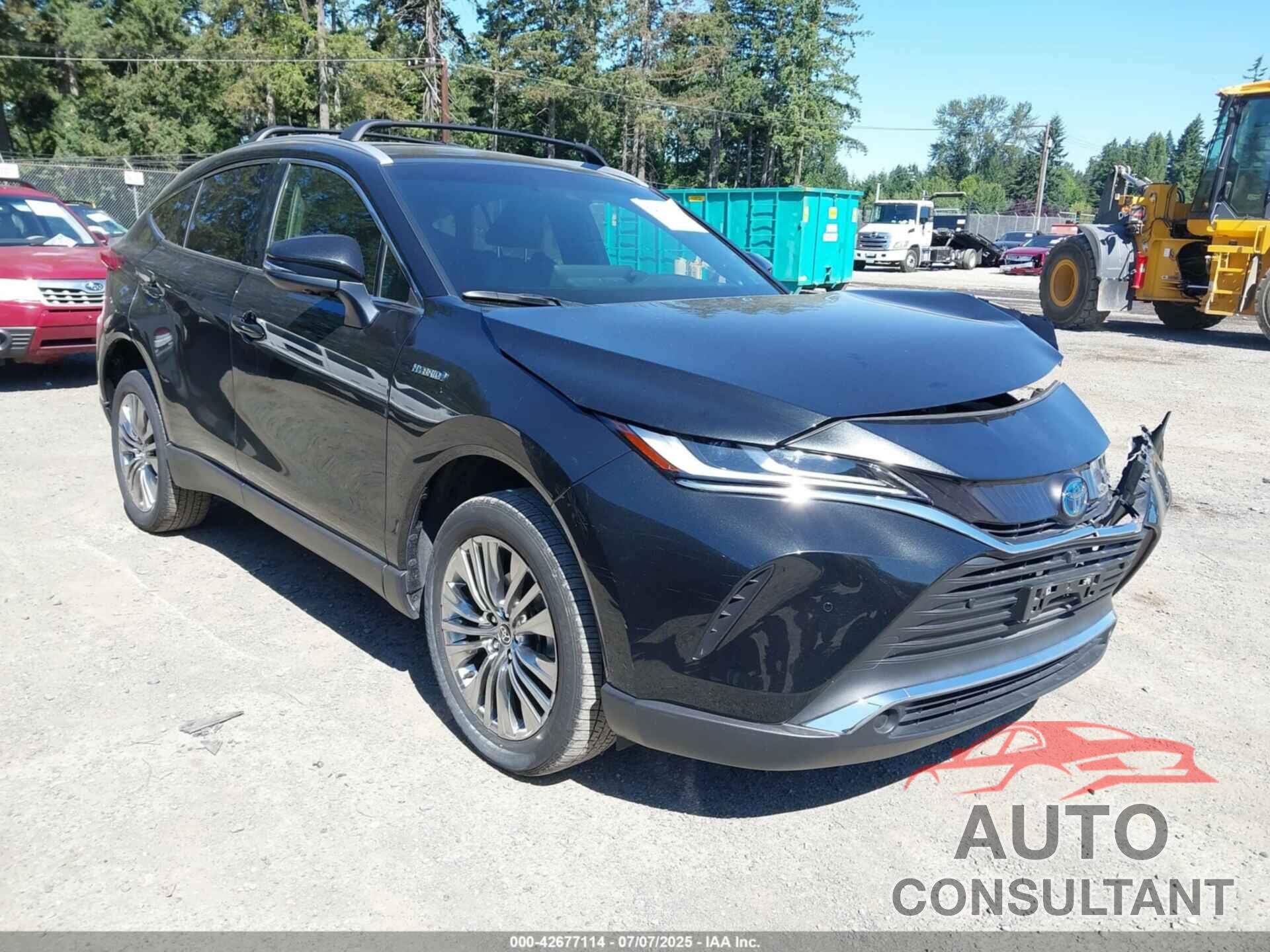 TOYOTA VENZA 2021 - JTEAAAAH4MJ028245