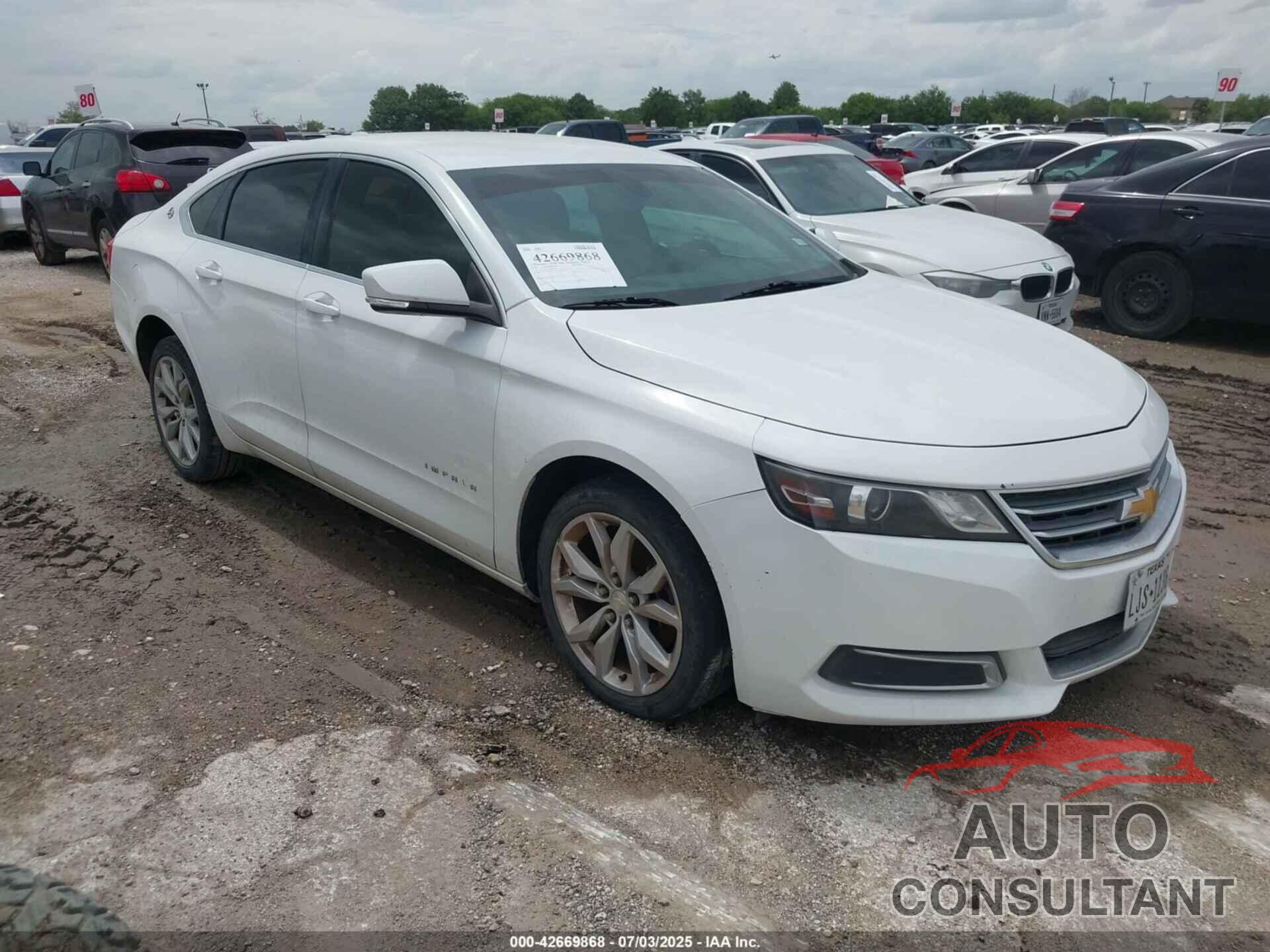CHEVROLET IMPALA 2016 - 2G1115S33G9147041