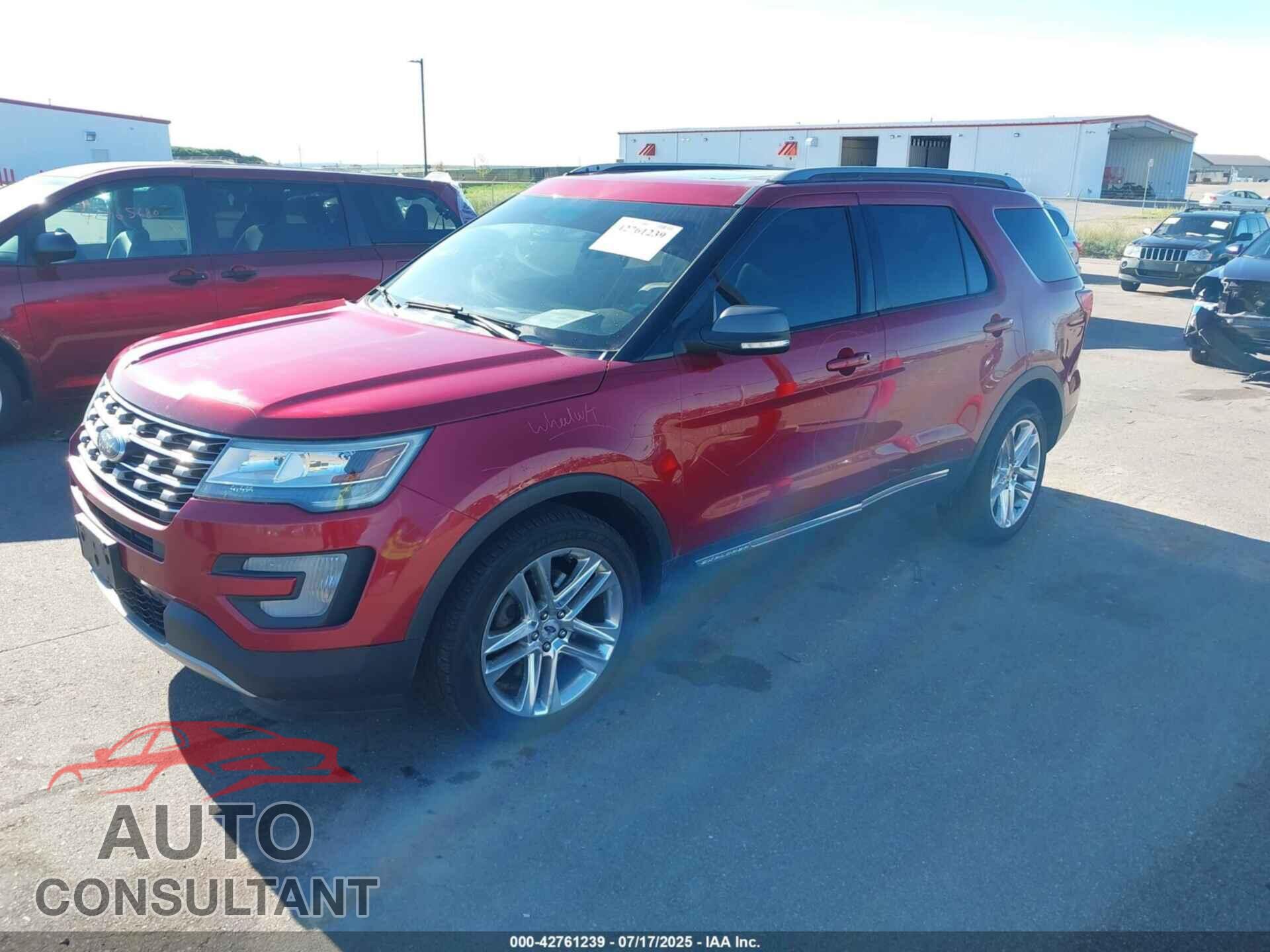 FORD EXPLORER 2016 - 1FM5K8D83GGD28010