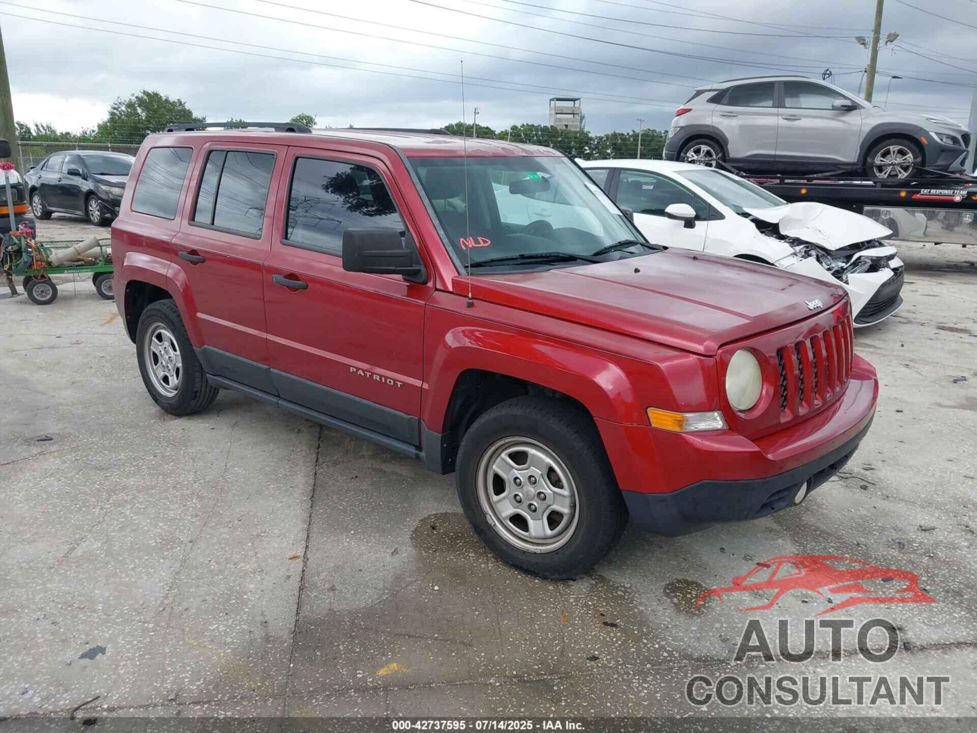 JEEP PATRIOT 2013 - 1C4NJPBA7DD130101