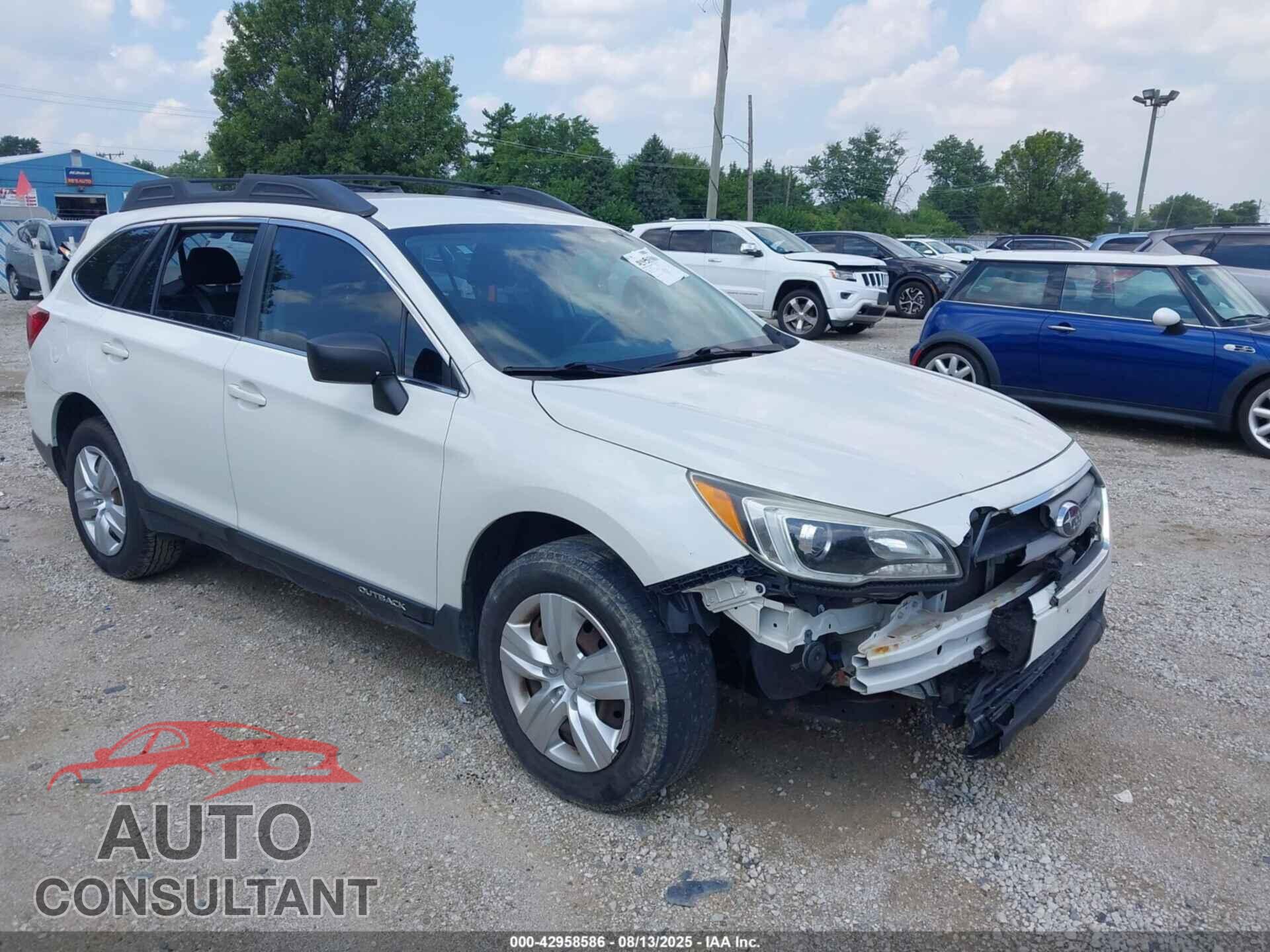 SUBARU OUTBACK 2015 - 4S4BSAAC2F3213133