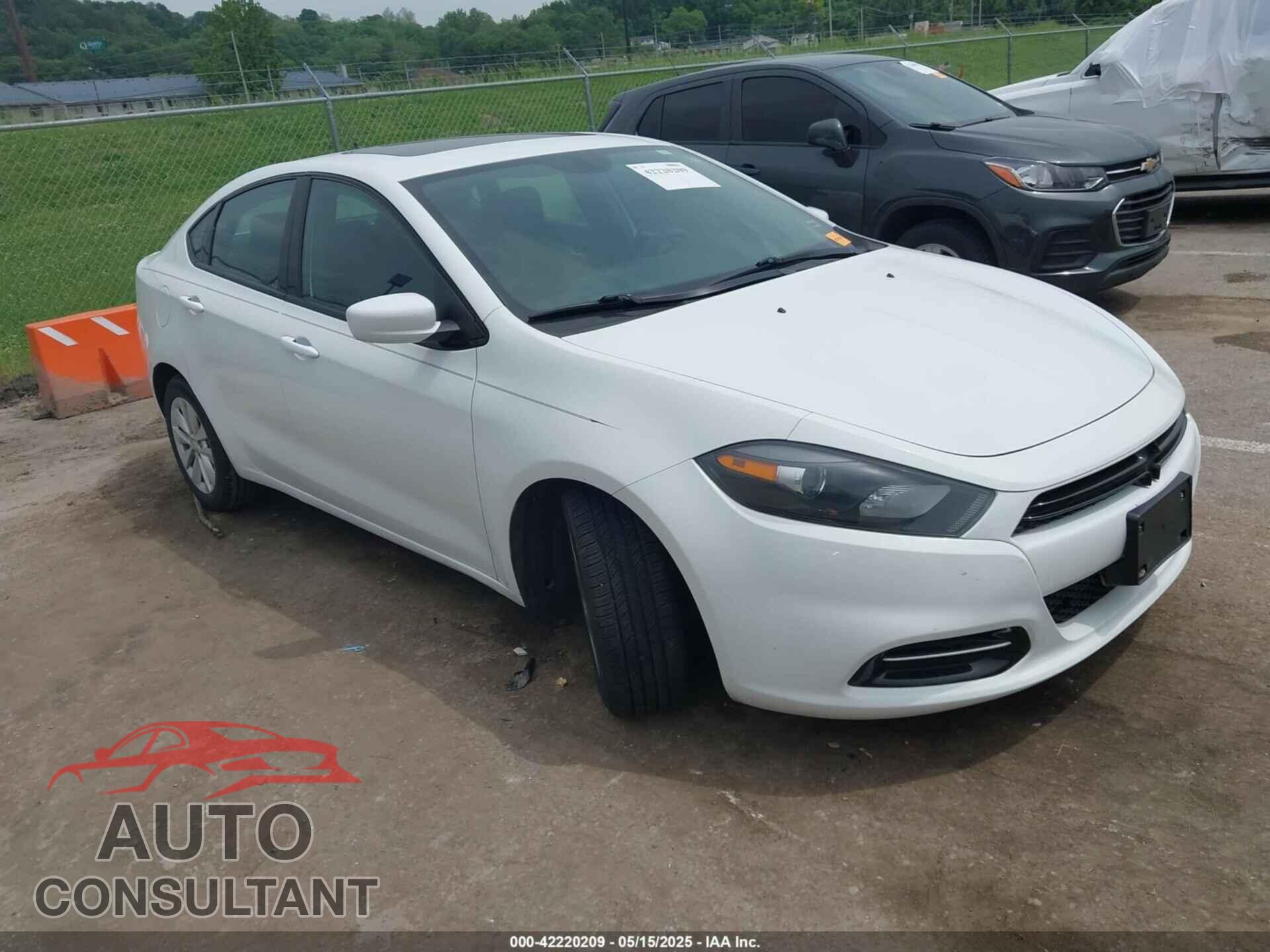 DODGE DART 2014 - 1C3CDFBB2ED867049