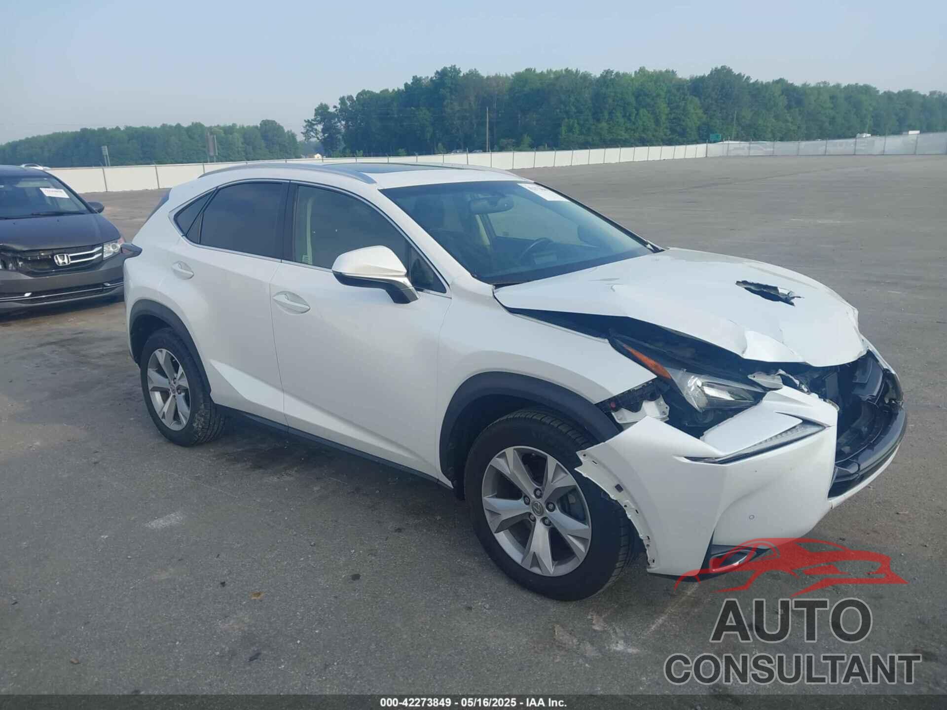 LEXUS NX 2017 - JTJBARBZ3H2096399