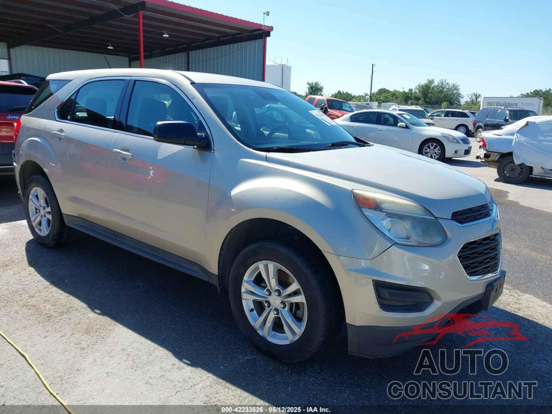 CHEVROLET EQUINOX 2016 - 2GNALBEK9G1179355