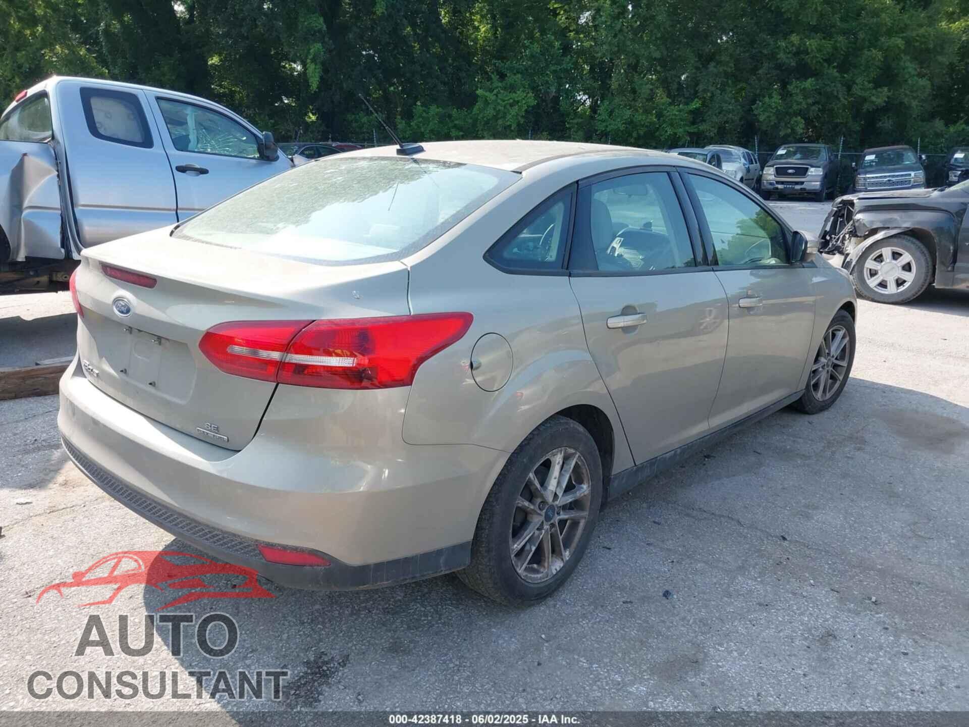 FORD FOCUS 2016 - 1FADP3F29GL361006
