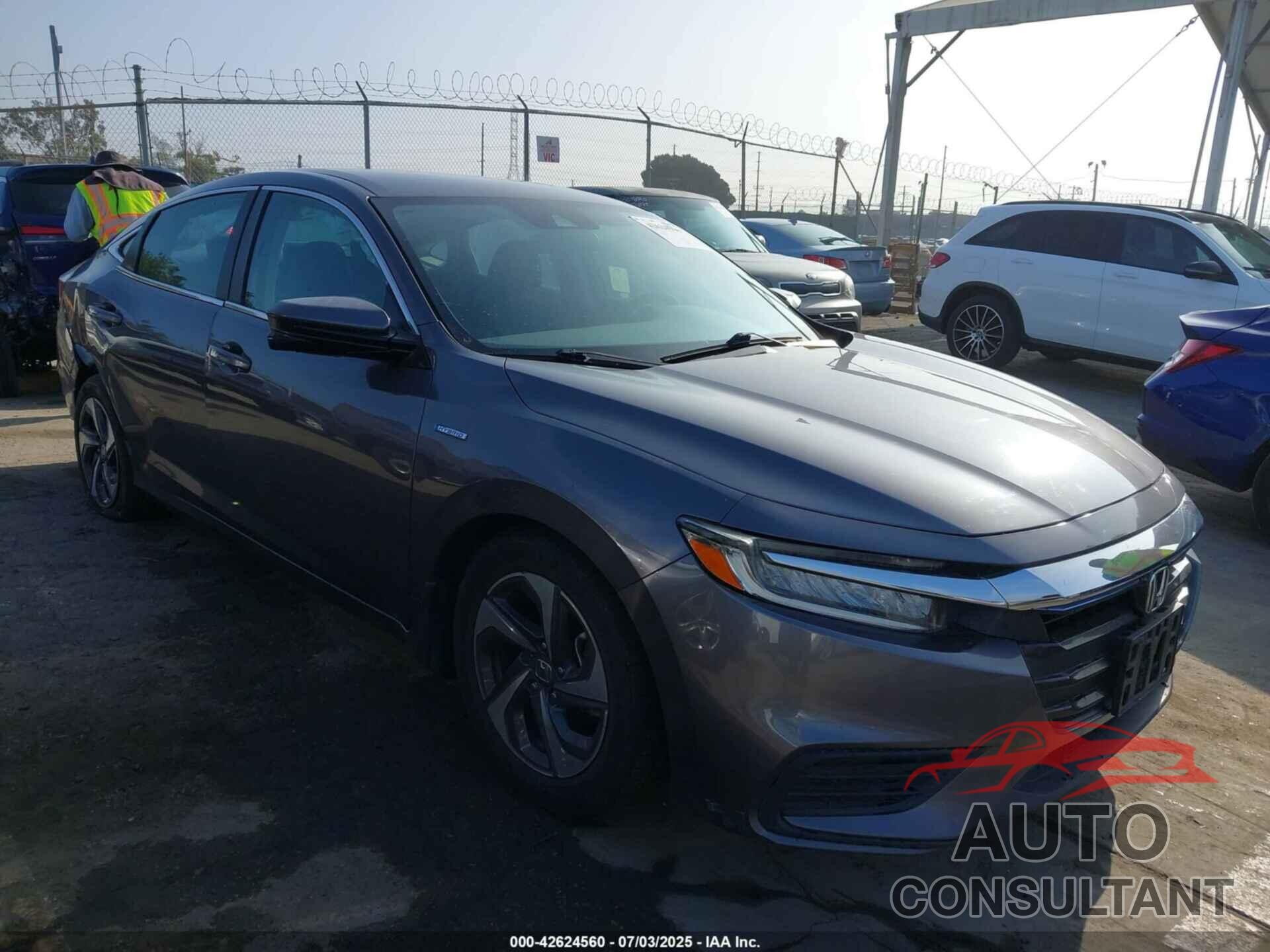 HONDA INSIGHT 2019 - 19XZE4F55KE014196