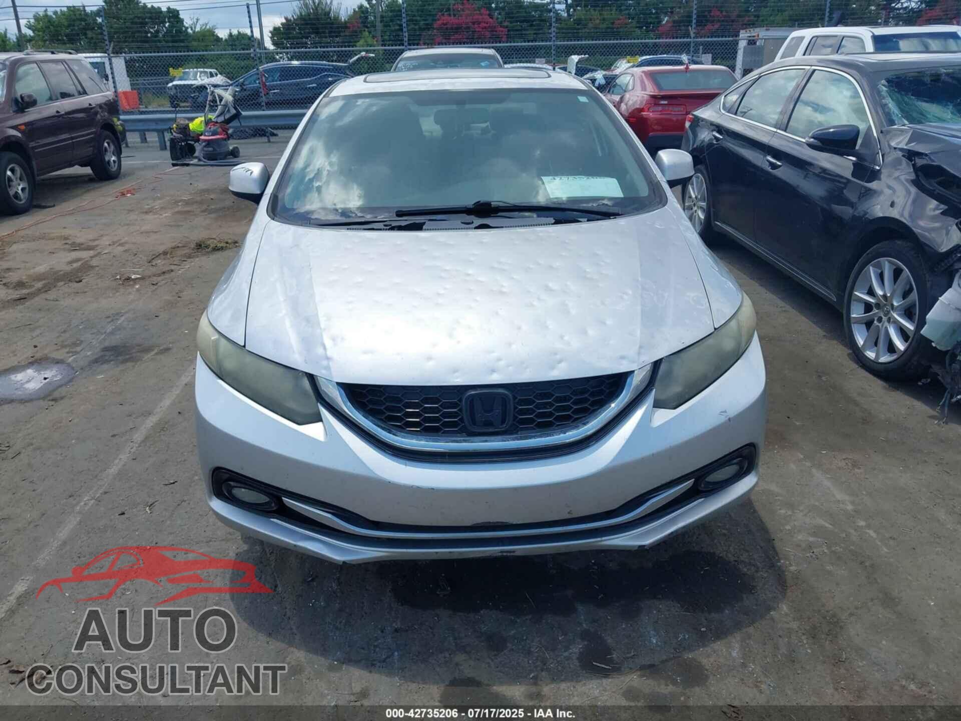 HONDA CIVIC 2013 - 19XFB2F94DE089803