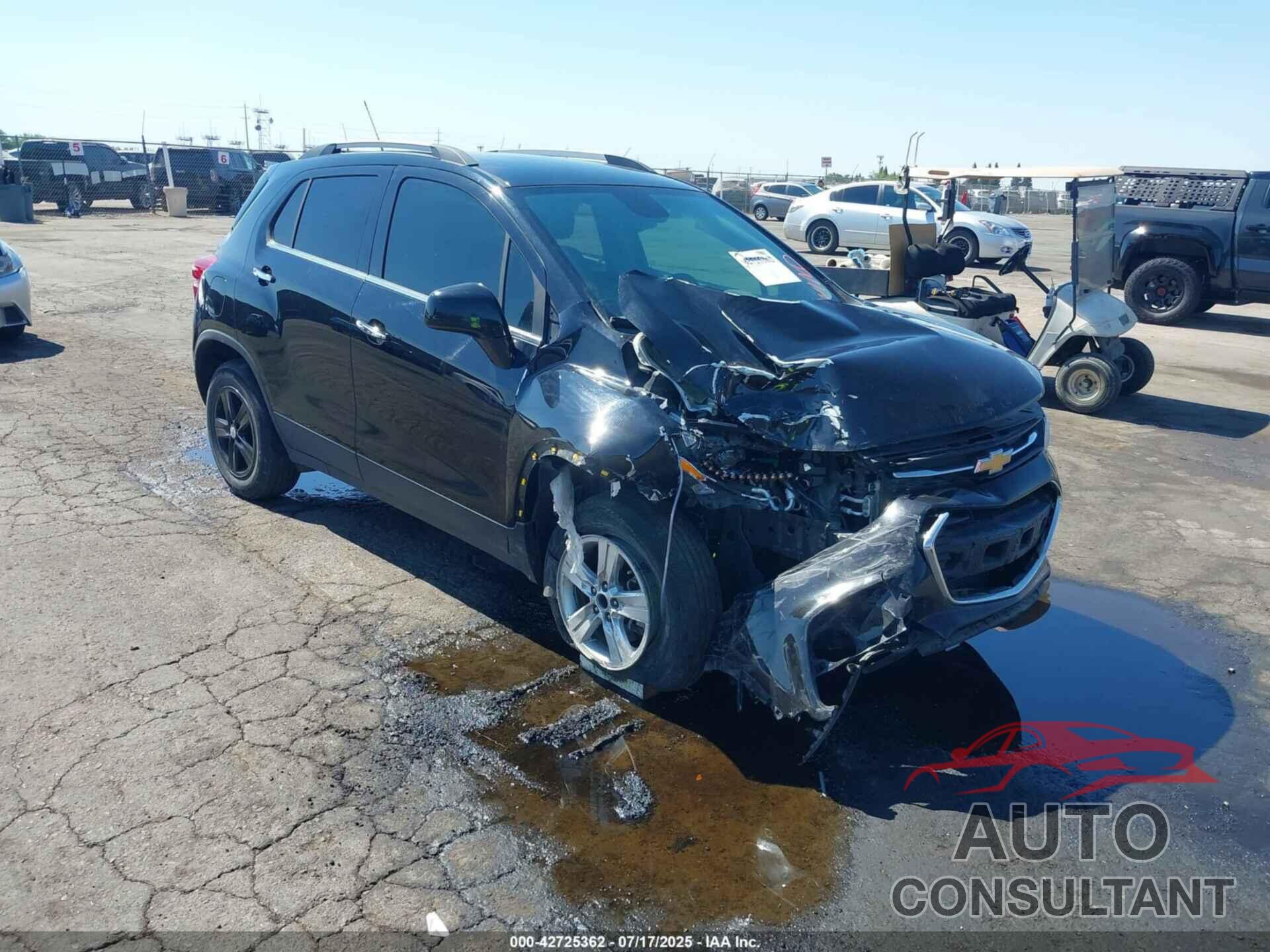 CHEVROLET TRAX 2019 - KL7CJPSB2KB774188