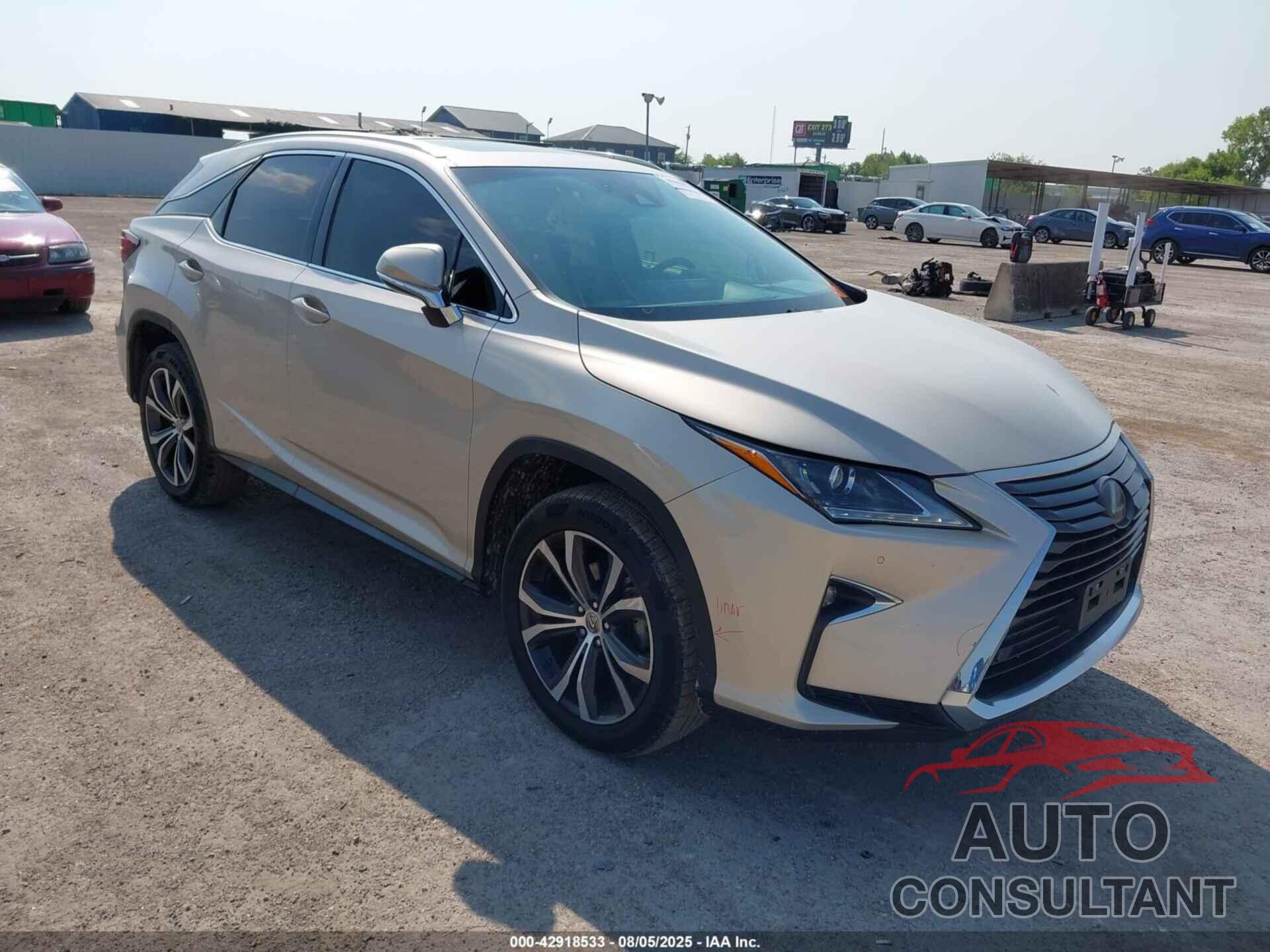 LEXUS RX 350 2016 - 2T2ZZMCA7GC023778